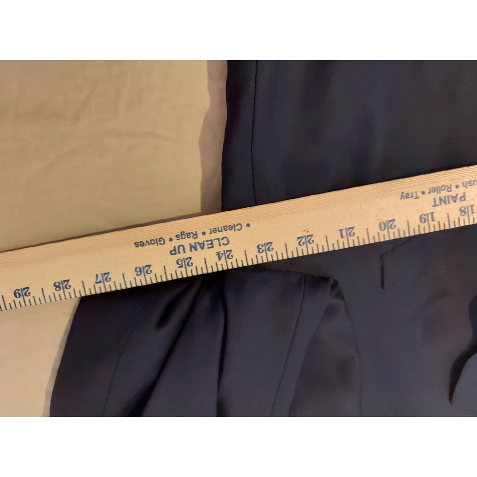 Brooks Brothers Brooks Brothers Jacket Blazer 46R Navy Blue Wool Single-Breasted 2-Button Front Size 46R - 4 Thumbnail