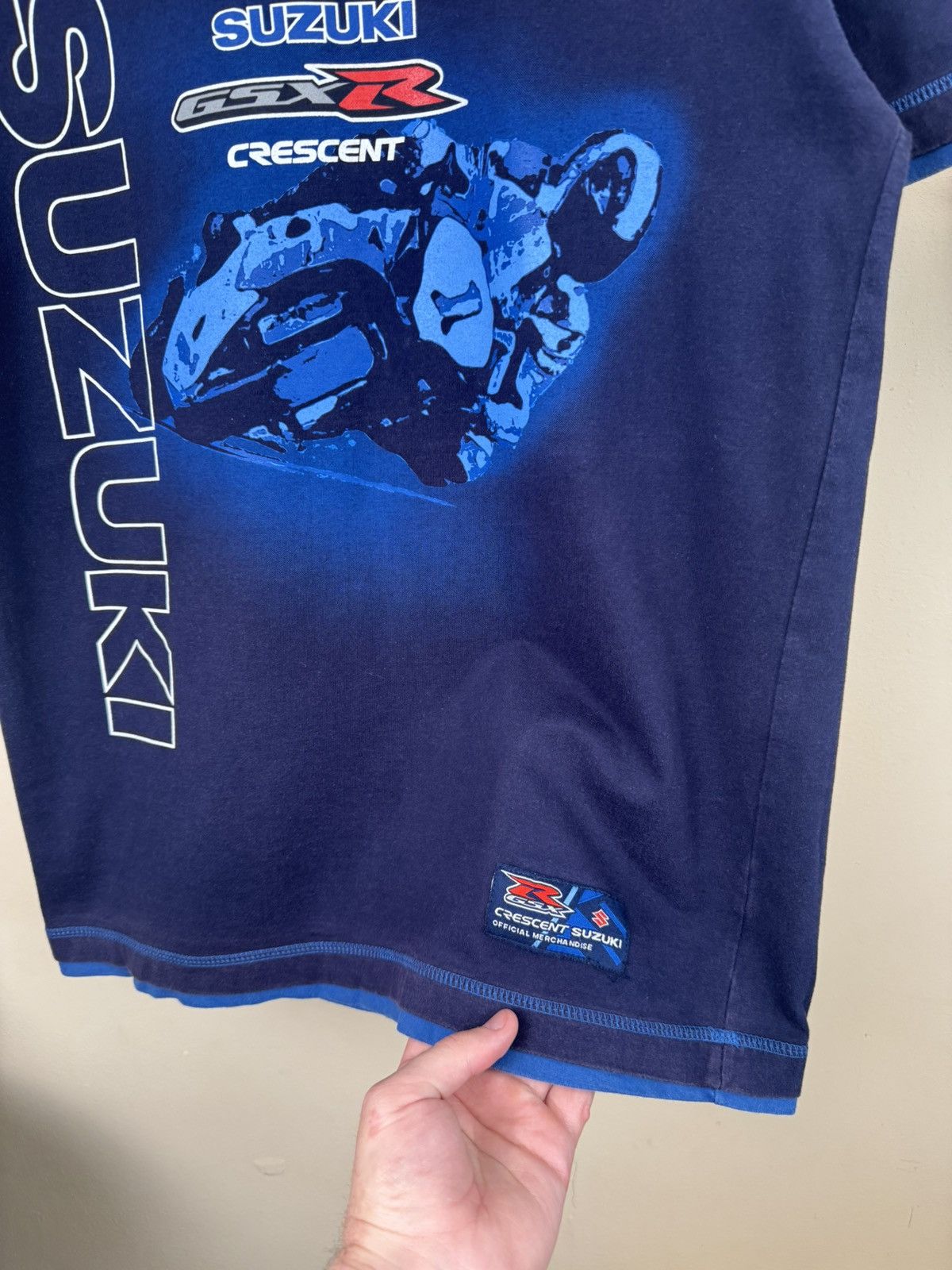 Other Vintage Suzuki T shirt GSXR Blue Motosport Racing M Biker Size US M / EU 48-50 / 2 - 11 Thumbnail