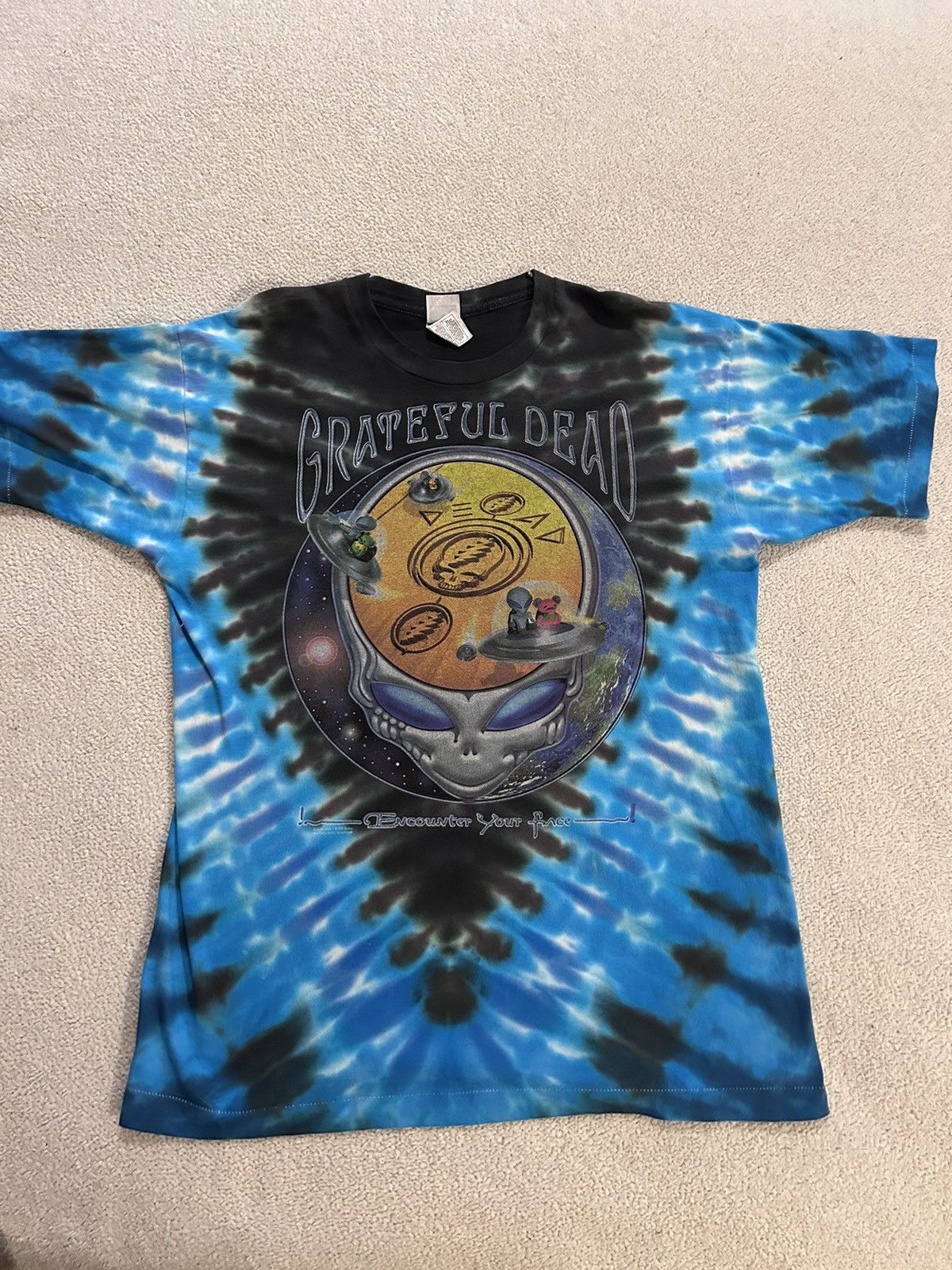 Grateful dead alien face