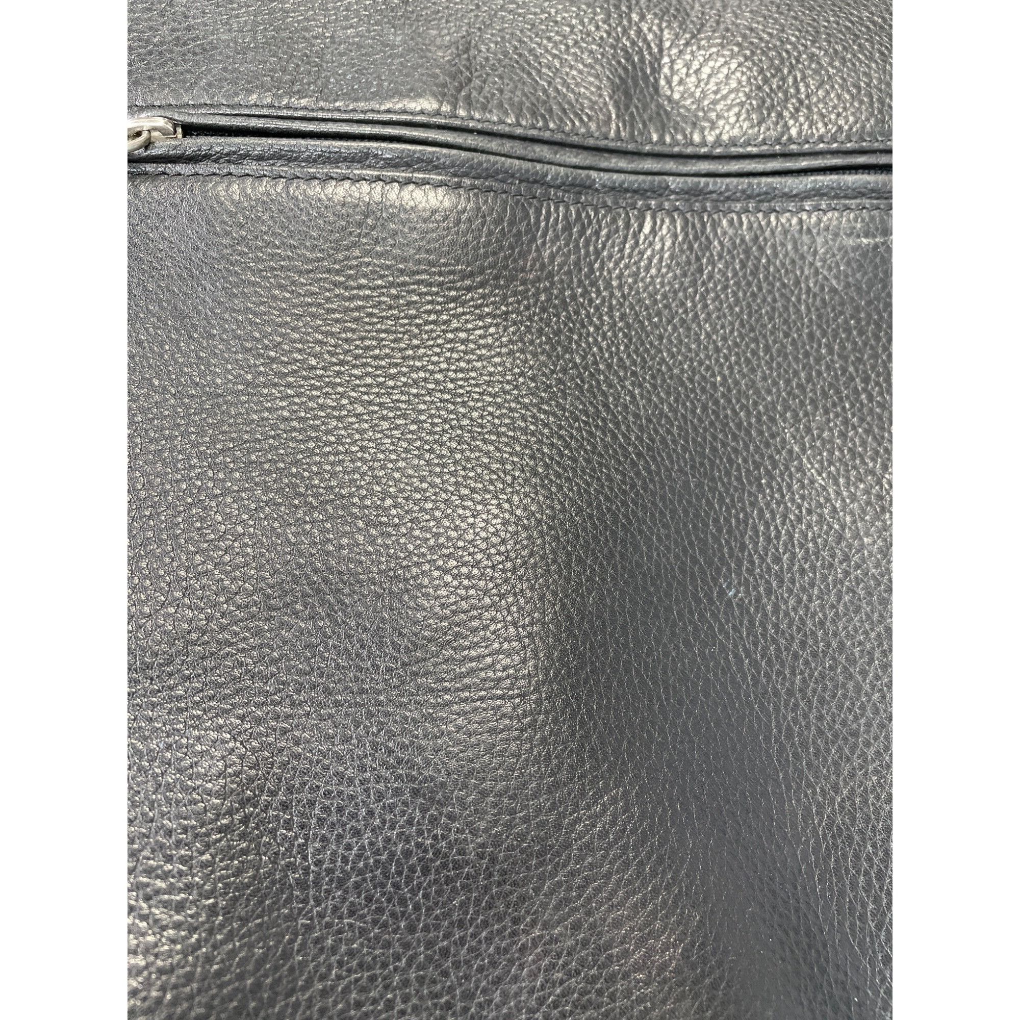 Fossil Fossil womans Black Leather Crossbody Messenger bag SKU 903 Size ONE SIZE - 3 Thumbnail