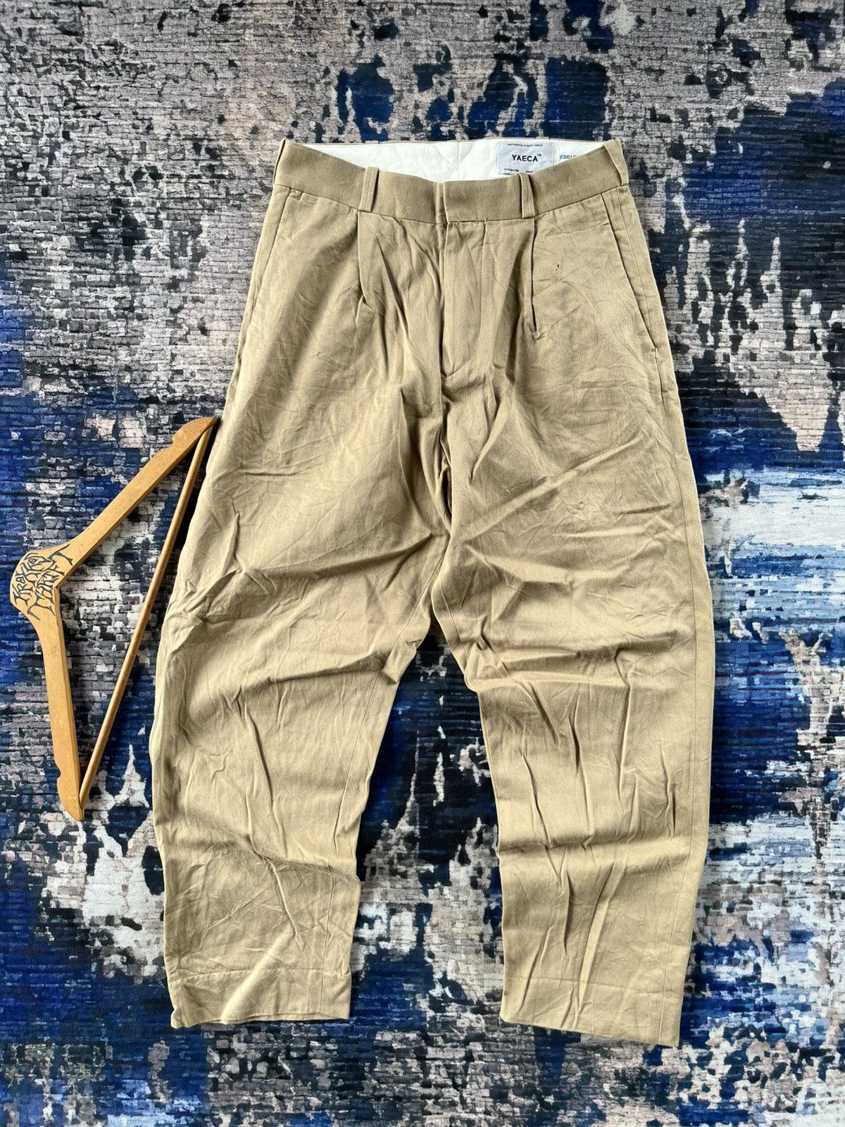 Designer × Japanese Brand × YAECA 🔥YAECA Exclusive fabric baggy pants japan Size US 30 / EU 46 - 2 Thumbnail
