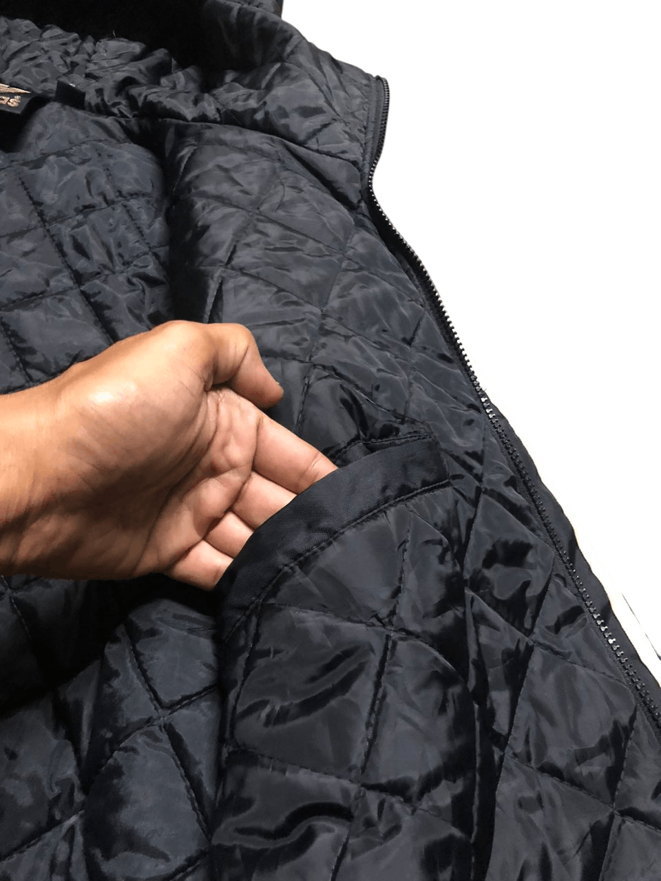 Adidas Vintage Adidas Hoodie Windbreaker Jacket Quilted Lining Size US L / EU 52-54 / 3 - 10 Thumbnail