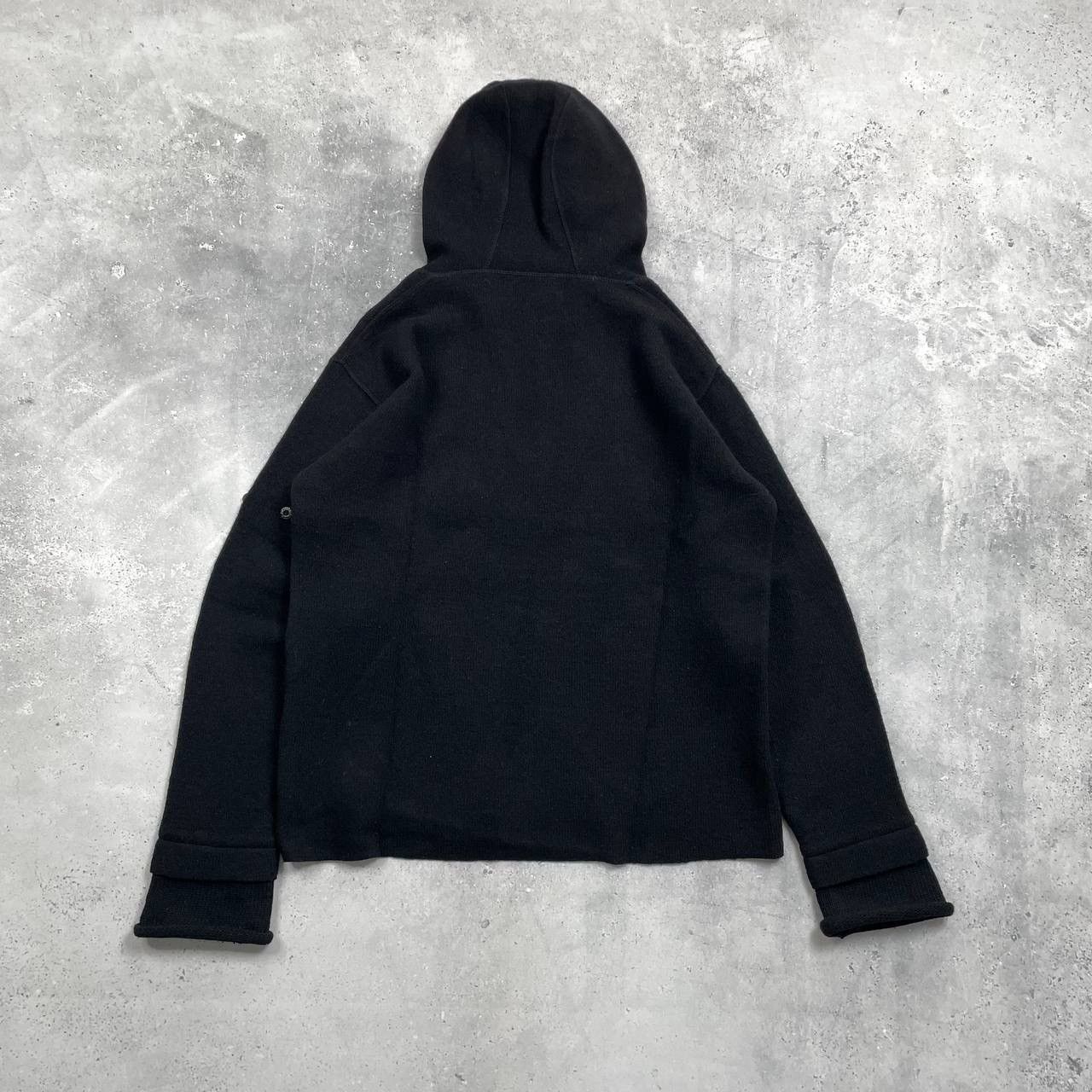 Stone Island Vintage Stone Island A/W 2002 Knitted Hooded Sweater M/L Size US M / EU 48-50 / 2 - 4 Thumbnail