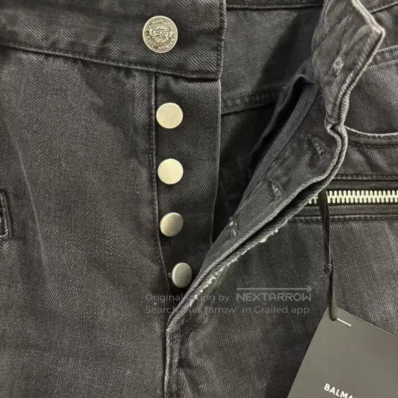 Balmain Balmain Men's Dark Gray Casual Pants . Size US 32 / EU 48 - 4 Thumbnail