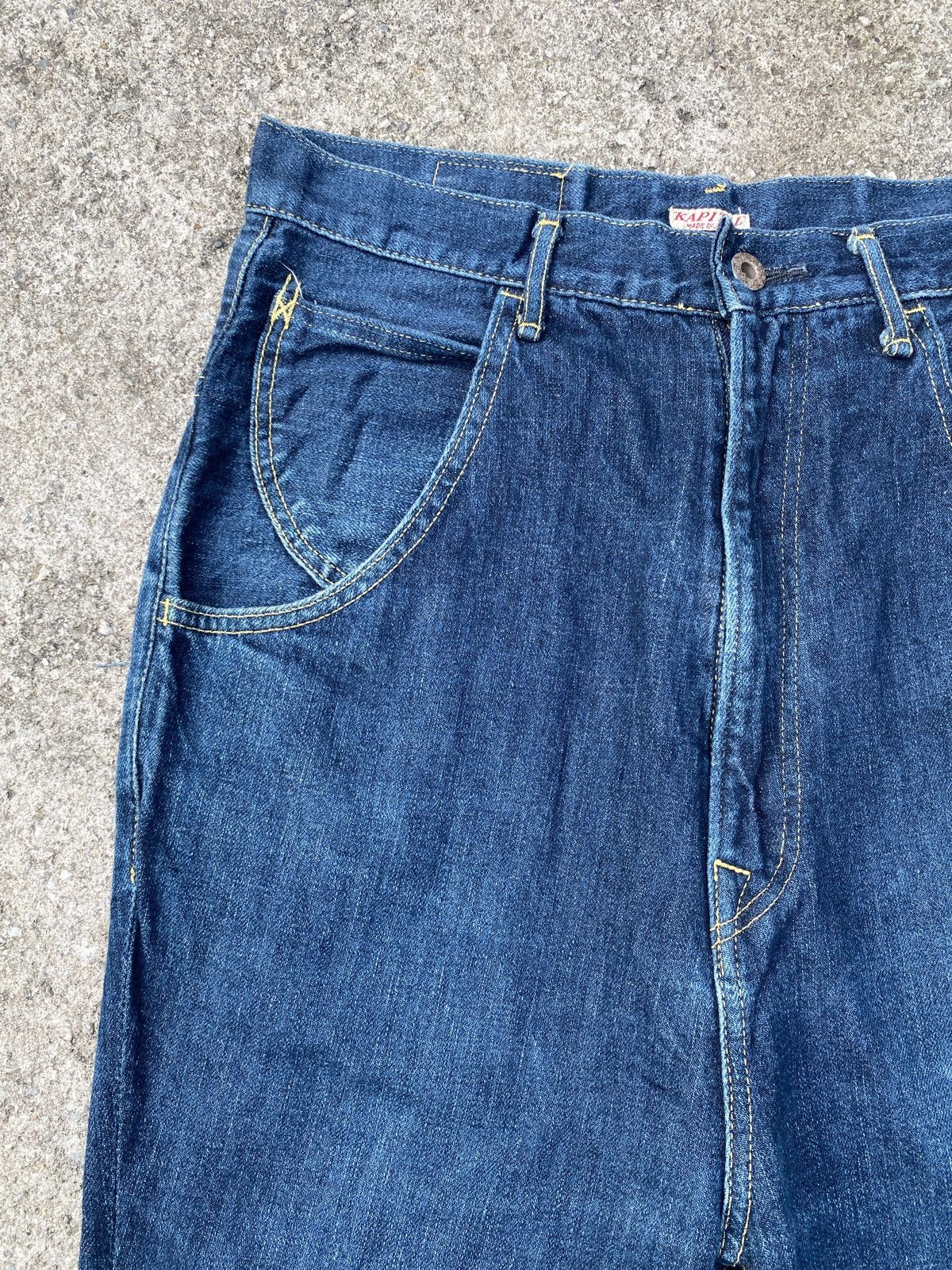 Kapital Kapital Japan Long Rise Buckle Back Jeans Size US 28 / EU 44 - 8 Thumbnail