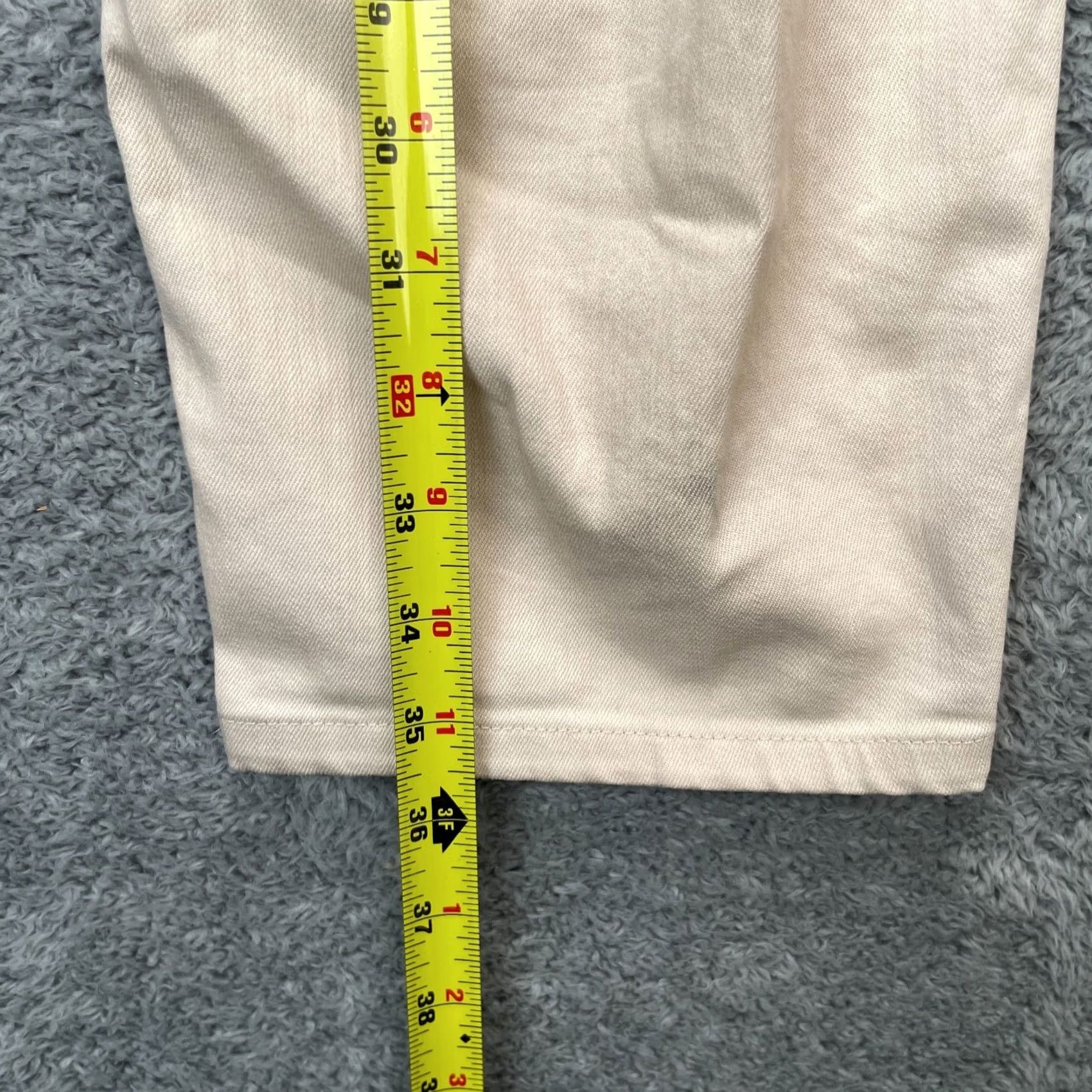 NYDJ NYDJ Jeans Womens 6 Beige Ankle Denim Cotton Stretch Straight Leg Medium Wash Size 28" / US 6 / IT 42 - 7 Thumbnail