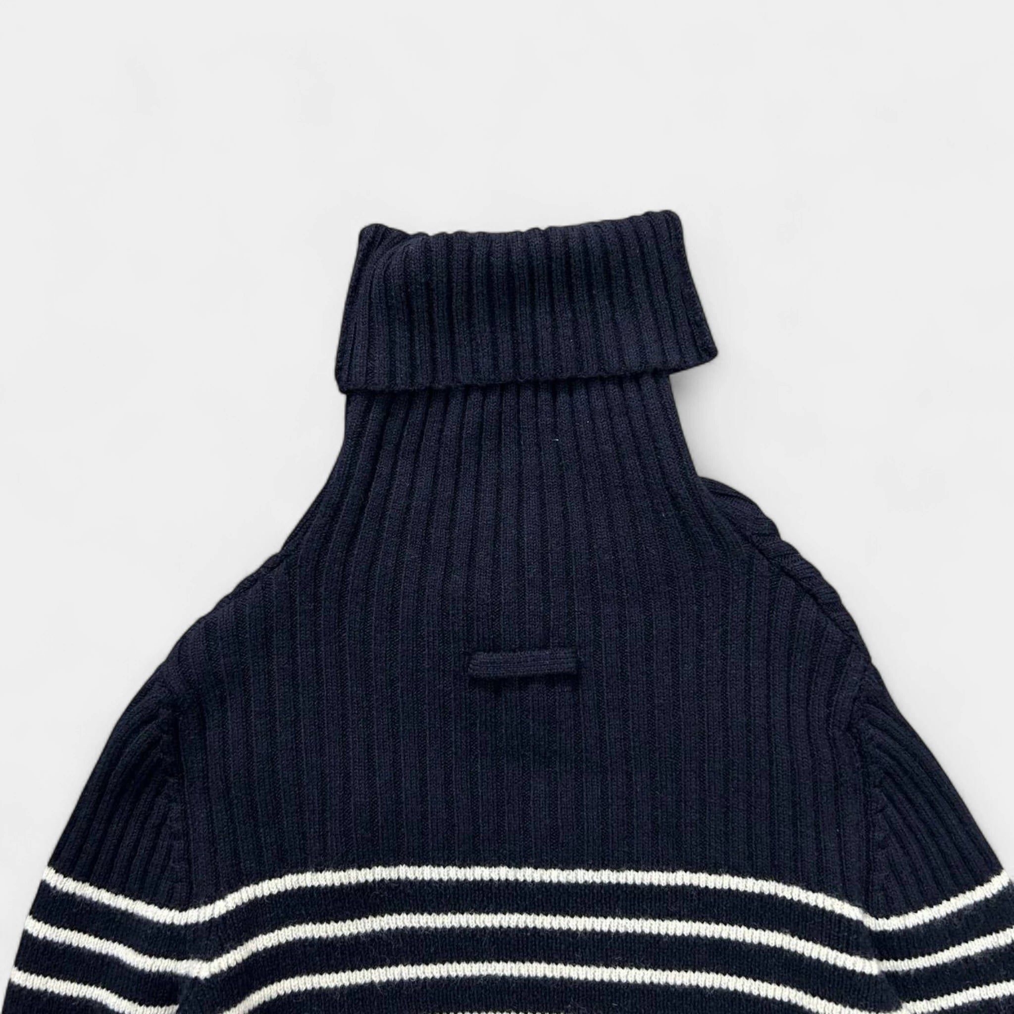Jean Paul Gaultier Jean Paul Gaultier Classic Striped Blue Sweater Size S / US 4 / IT 40 - 6 Thumbnail