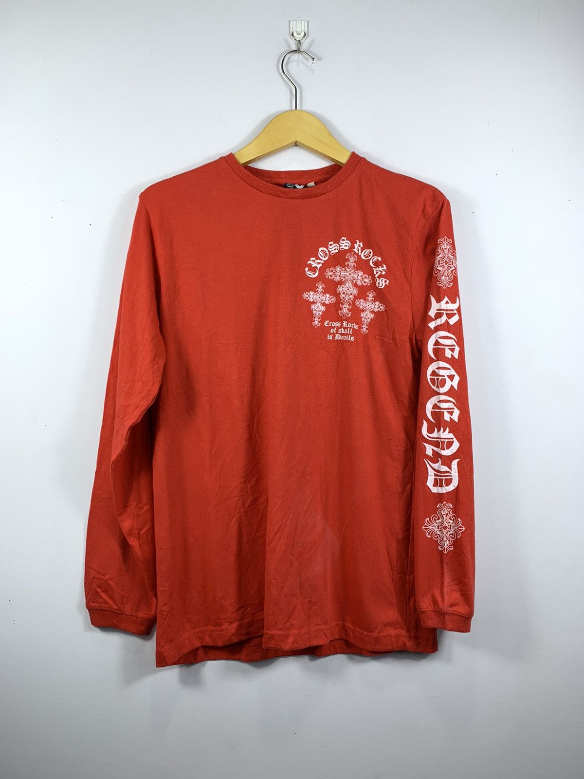 Hysteric Glamour Japanese Cross Rocks Of Skall Long Sleeve Like Ch Size US L / EU 52-54 / 3 - 3 Thumbnail