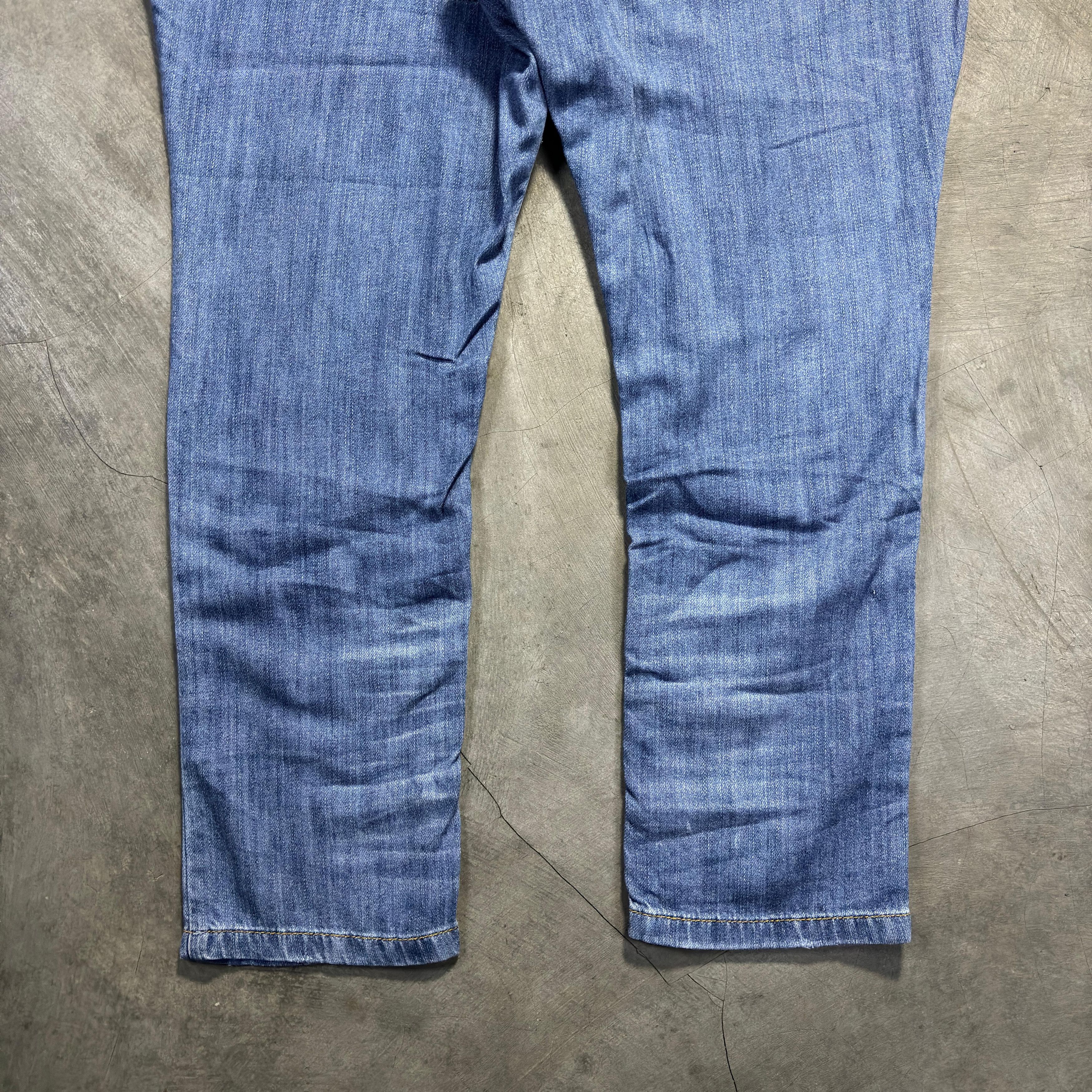 Issey Miyake × Ne-Net Ne-Net By Issey Miyake Patchwork Drop Crotch Denim Pants Size US 30 / EU 46 - 4 Thumbnail