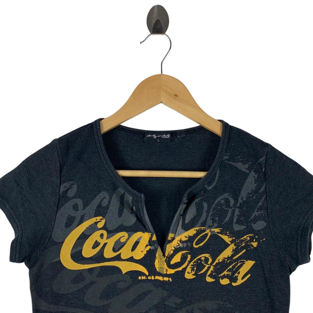 Andy Warhol Vintage ANDY WARHOL coca cola printed pop art women tee Size L / US 10 / IT 46 - 2 Thumbnail
