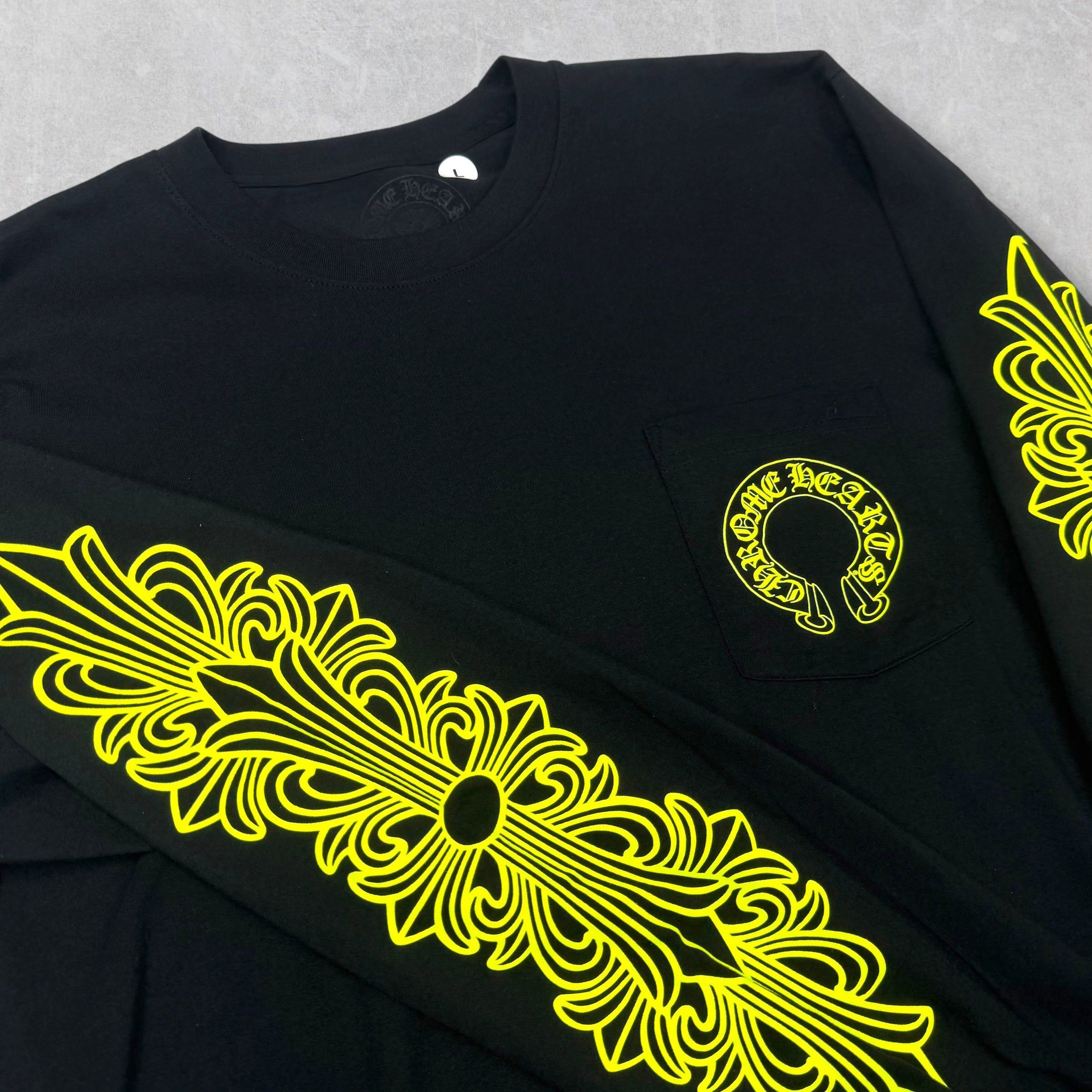 Chrome Hearts Chrome Hearts Neon Floral Long Sleeve L Size US L / EU 52-54 / 3 - 4 Thumbnail