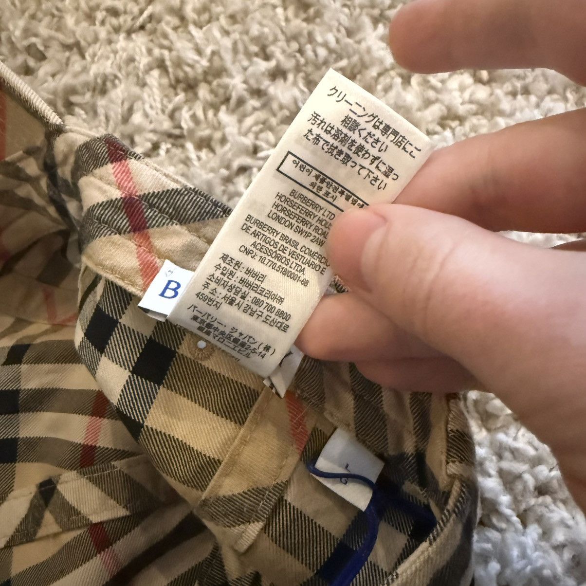 Burberry Burberry hat size L logo checked baseball cap B Size ONE SIZE - 16 Thumbnail