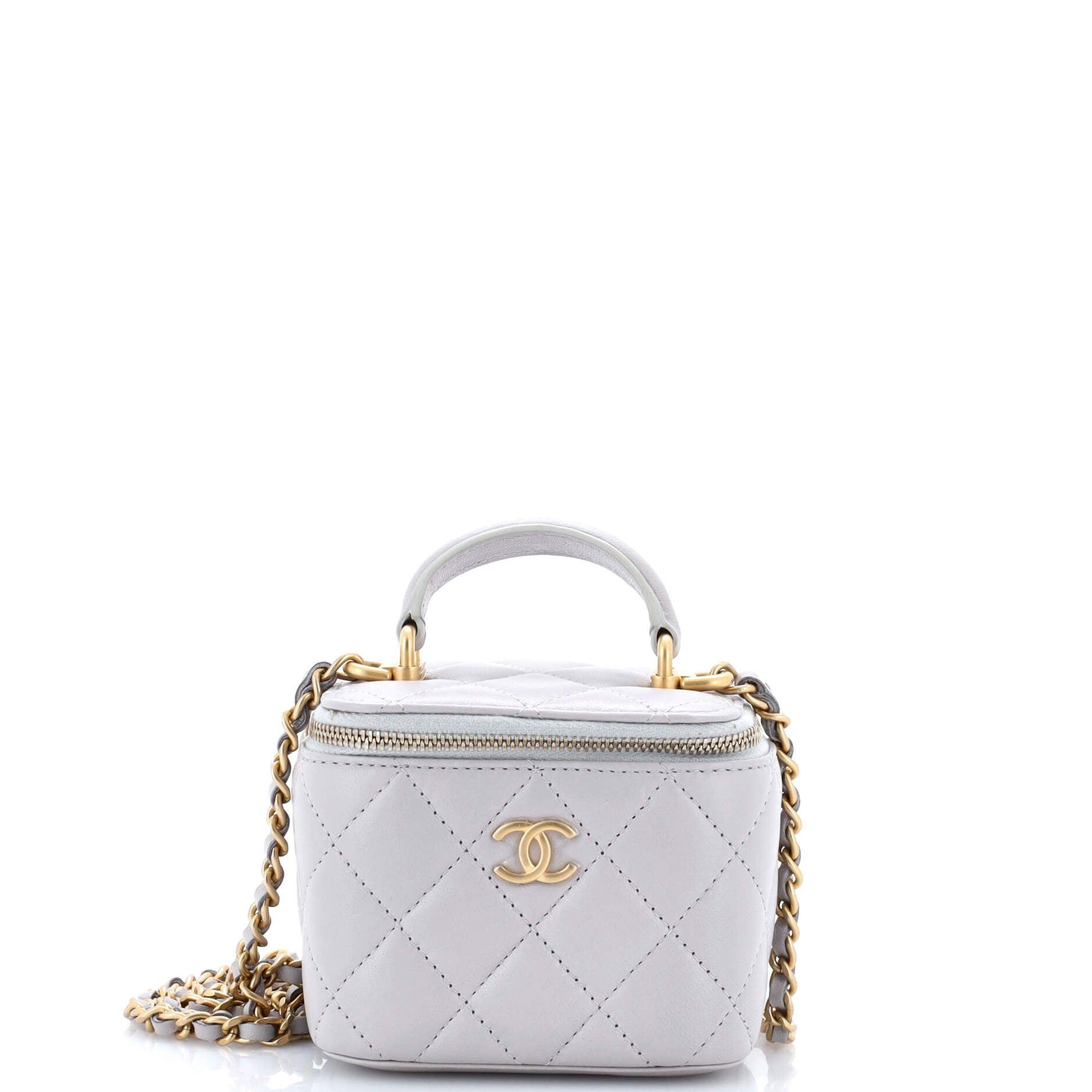 Chanel Classic Top Handle Vanity Case with Chain Size ONE SIZE - 1 Thumbnail
