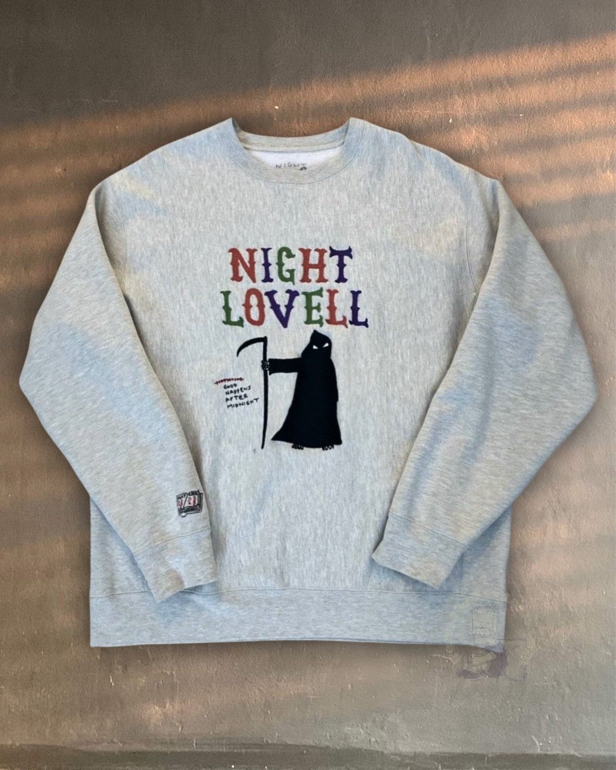 night lovell VERY RARE 1 of 59 crew sweater staff ftp erd