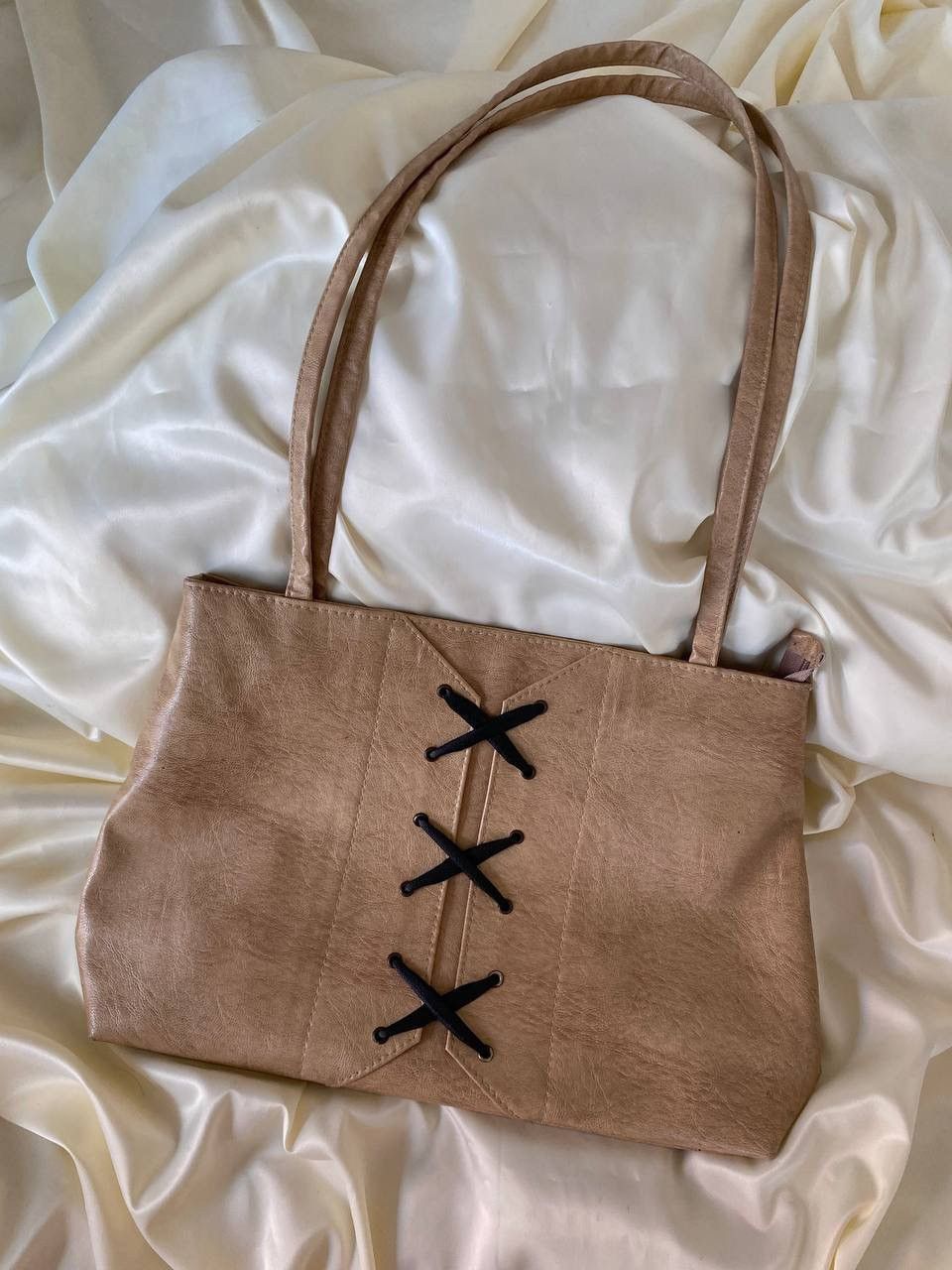 Vintage Vintage beige coquette shoulder bag Size ONE SIZE - 3 Thumbnail