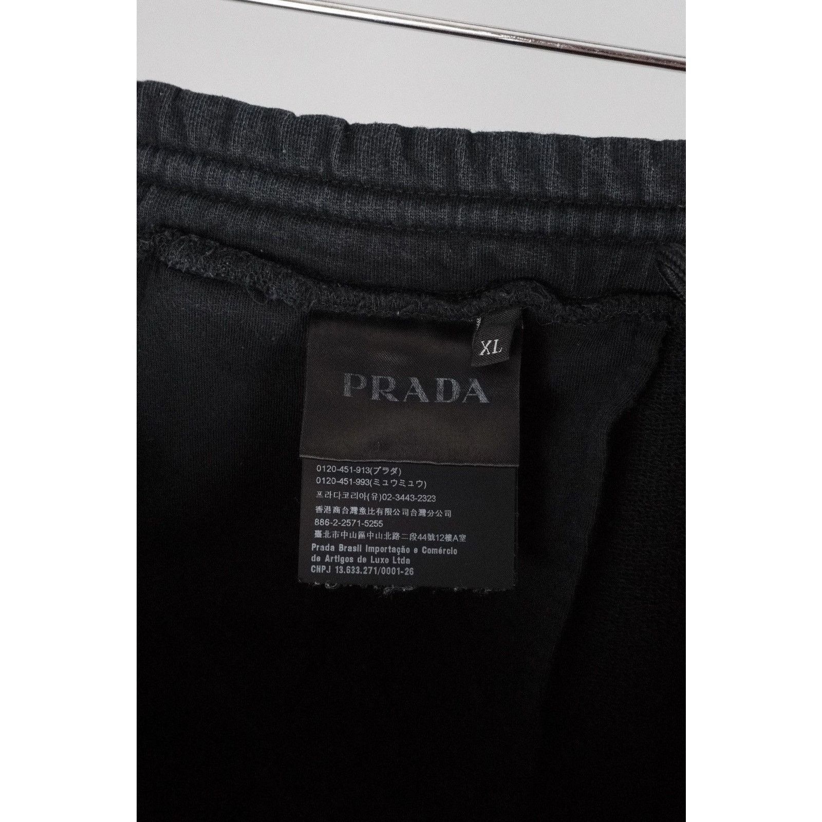 Prada Vintage prada sport red tab logo navy blue jogger pants Size US 36 / EU 52 - 8 Thumbnail