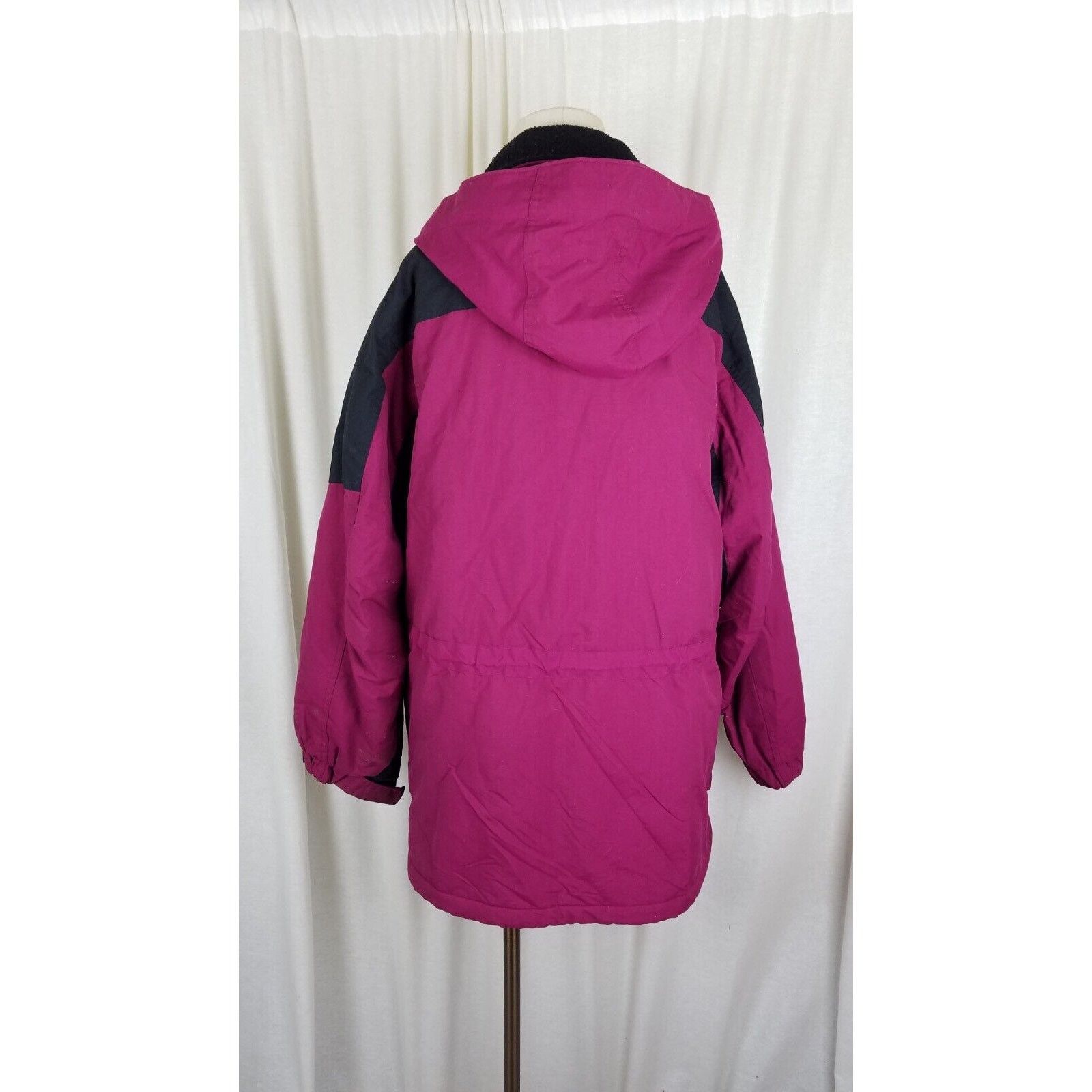 L.L. Bean Vtg LL Bean Hooded Winter Parka Jacket Womens S Raspberry Size S / US 4 / IT 40 - 7 Thumbnail