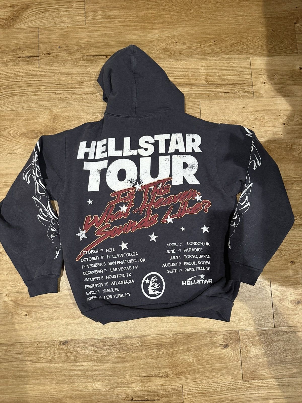 HELLSTAR Hellstar Records Tour Hoodie Size US L / EU 52-54 / 3 - 4 Thumbnail