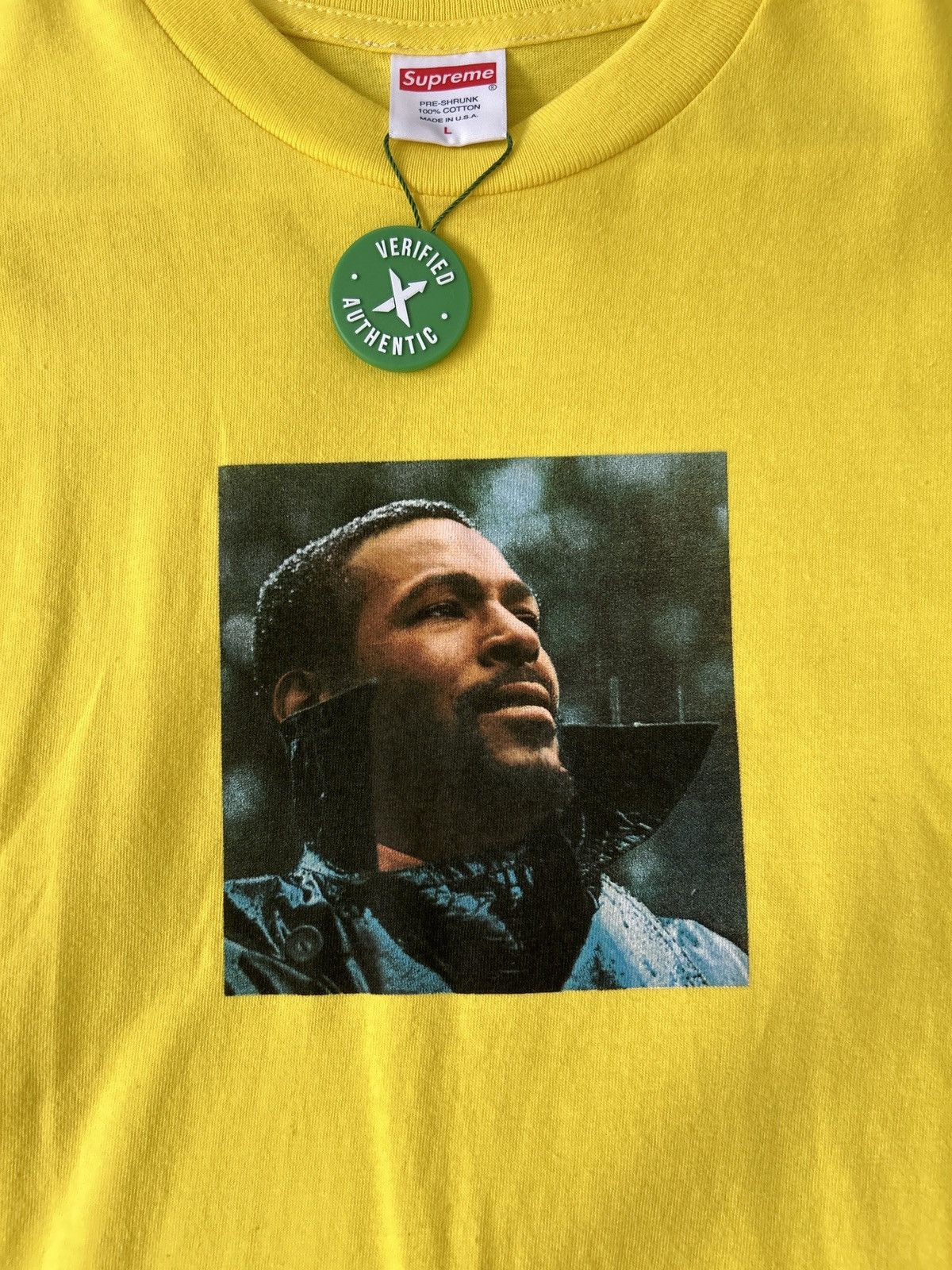 Supreme Supreme Marvin Gaye T-Shirt Size US L / EU 52-54 / 3 - 2 Thumbnail