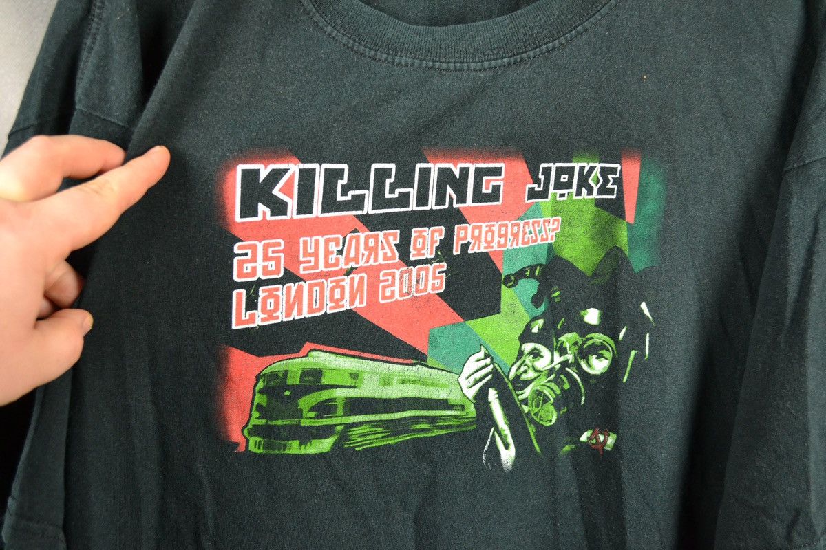 Band Tees × Vintage Killing Joke Vintage T Shirt 2005 Post Punk Rock Size XXL Size US XXL / EU 58 / 5 - 4 Thumbnail