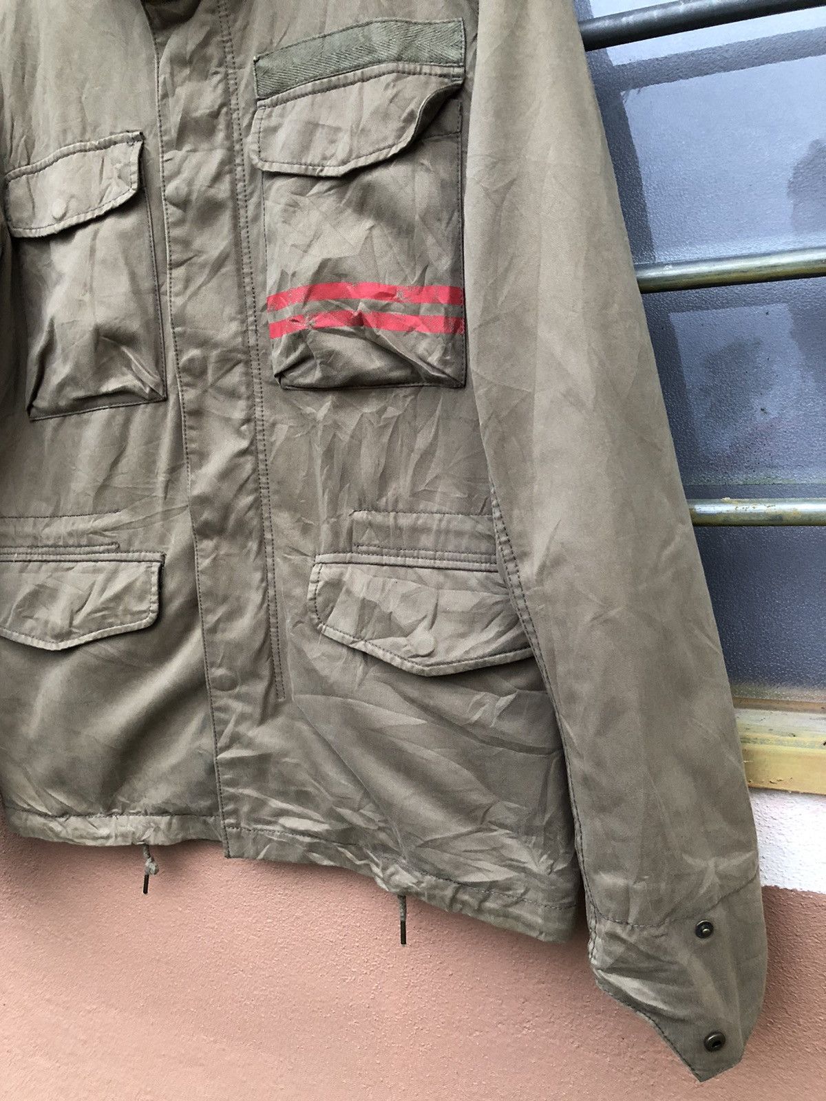 291295=Homme Vintage 291295 Homme Style Militiry Jacket Size US M / EU 48-50 / 2 - 4 Thumbnail