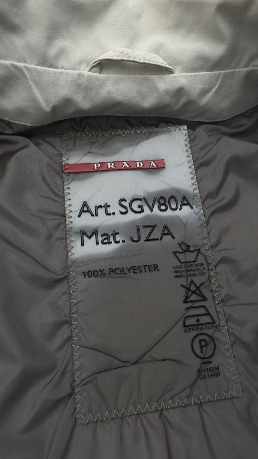 Prada Prada Vintage Sport Gore-Tex Jacket (Red Tab) Size US M / EU 48-50 / 2 - 23 Thumbnail