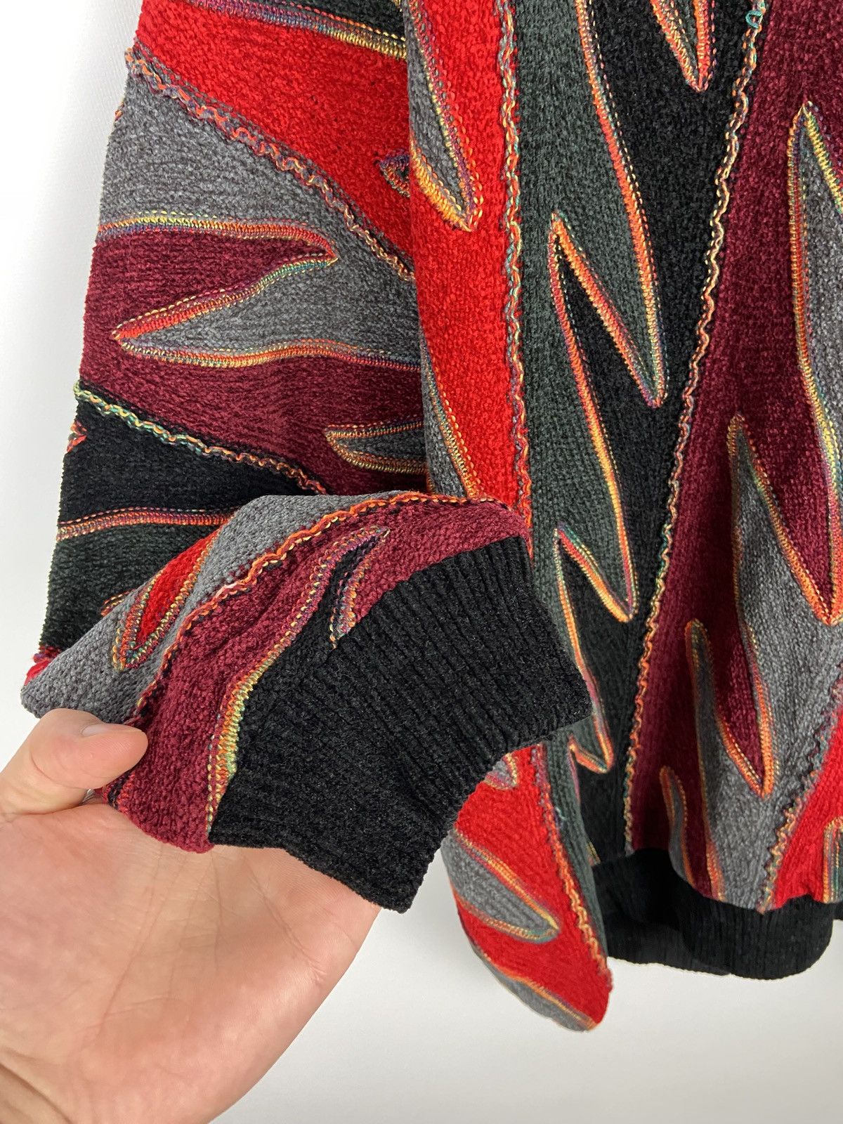 Tundra Vintage Tundra Coogi Style Men’s Knit 3D Textured Sweater Size US L / EU 52-54 / 3 - 11 Thumbnail