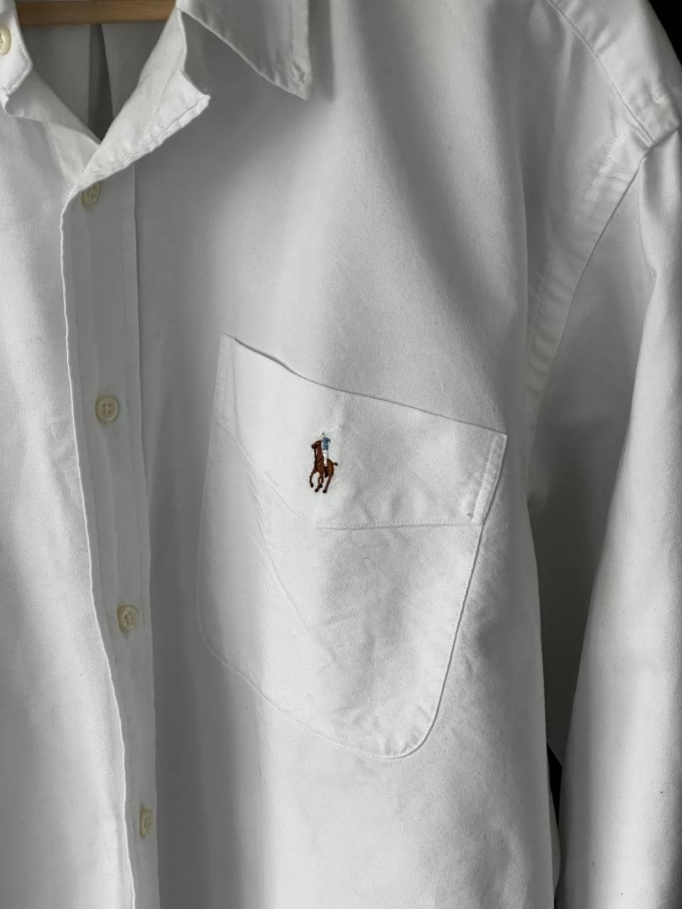 Designer × Polo Ralph Lauren × Ralph Lauren Polo Ralph Lauren Luxury Oxford White SHIRT Size US XL / EU 56 / 4 - 5 Thumbnail
