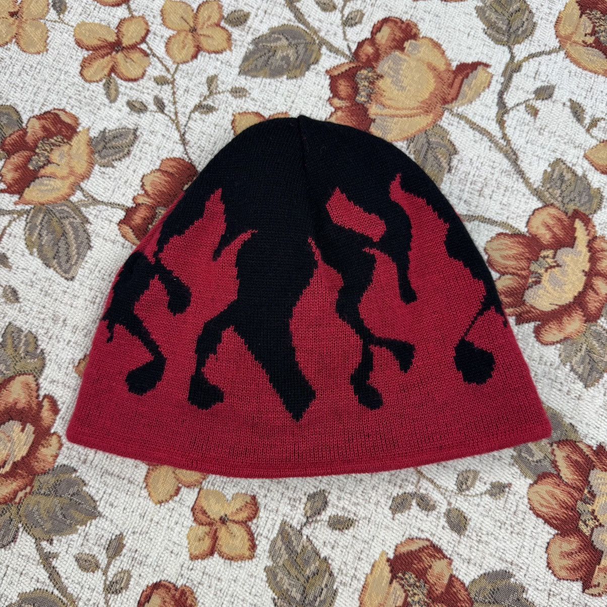 Arc'teryx × Japanese Brand Y2K Flame Beanie Arcteryx Patagonia Salomon Oakley vibe swag Size ONE SIZE - 4 Thumbnail