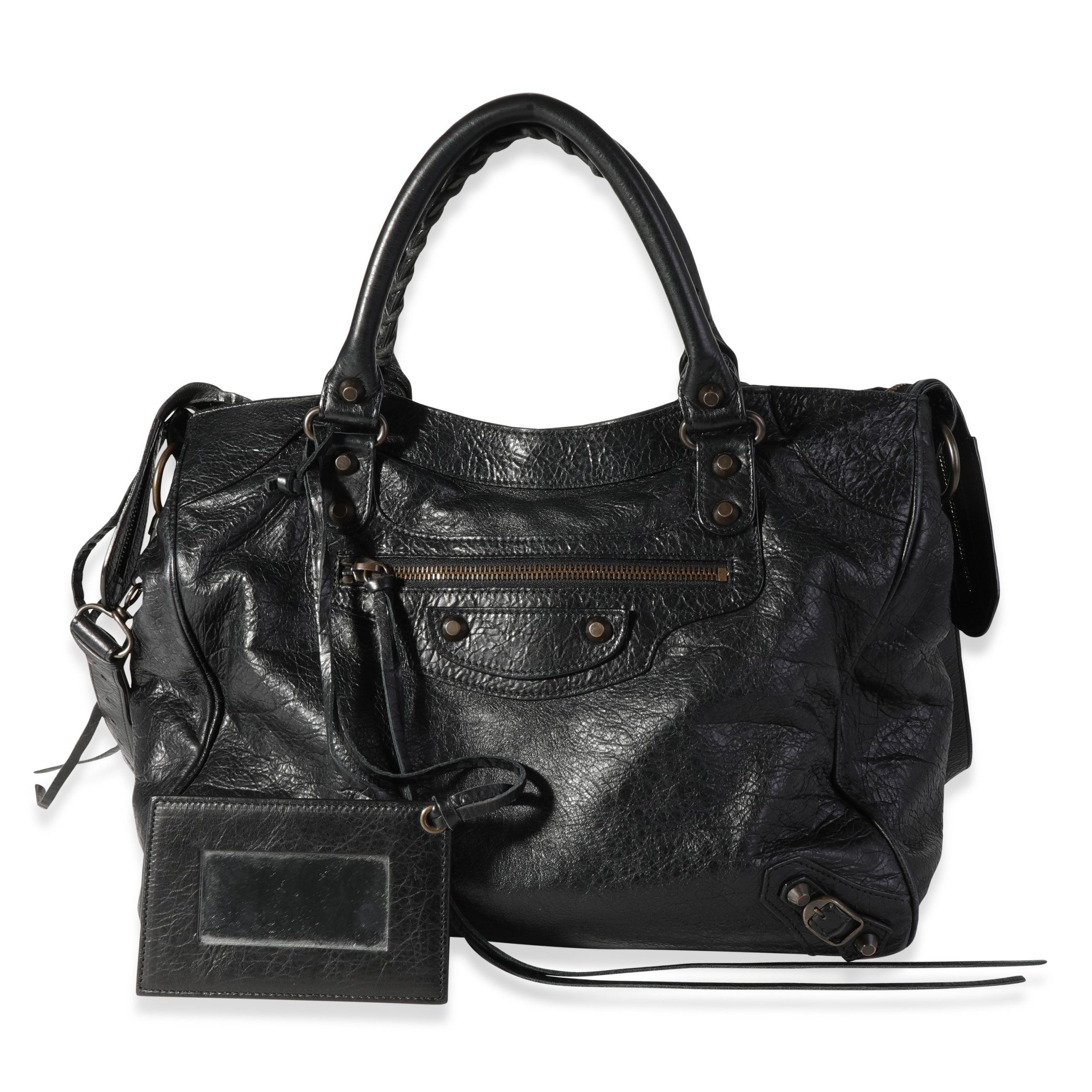 Balenciaga Balenciaga Black Leather Classic Velo Bag Size ONE SIZE - 1 Preview