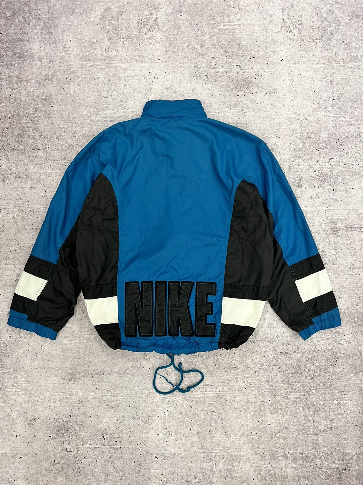 Nike 🩸RARE🩸Nike Vintage 90s Big Logo Jacket Size US L / EU 52-54 / 3 - 1 Thumbnail