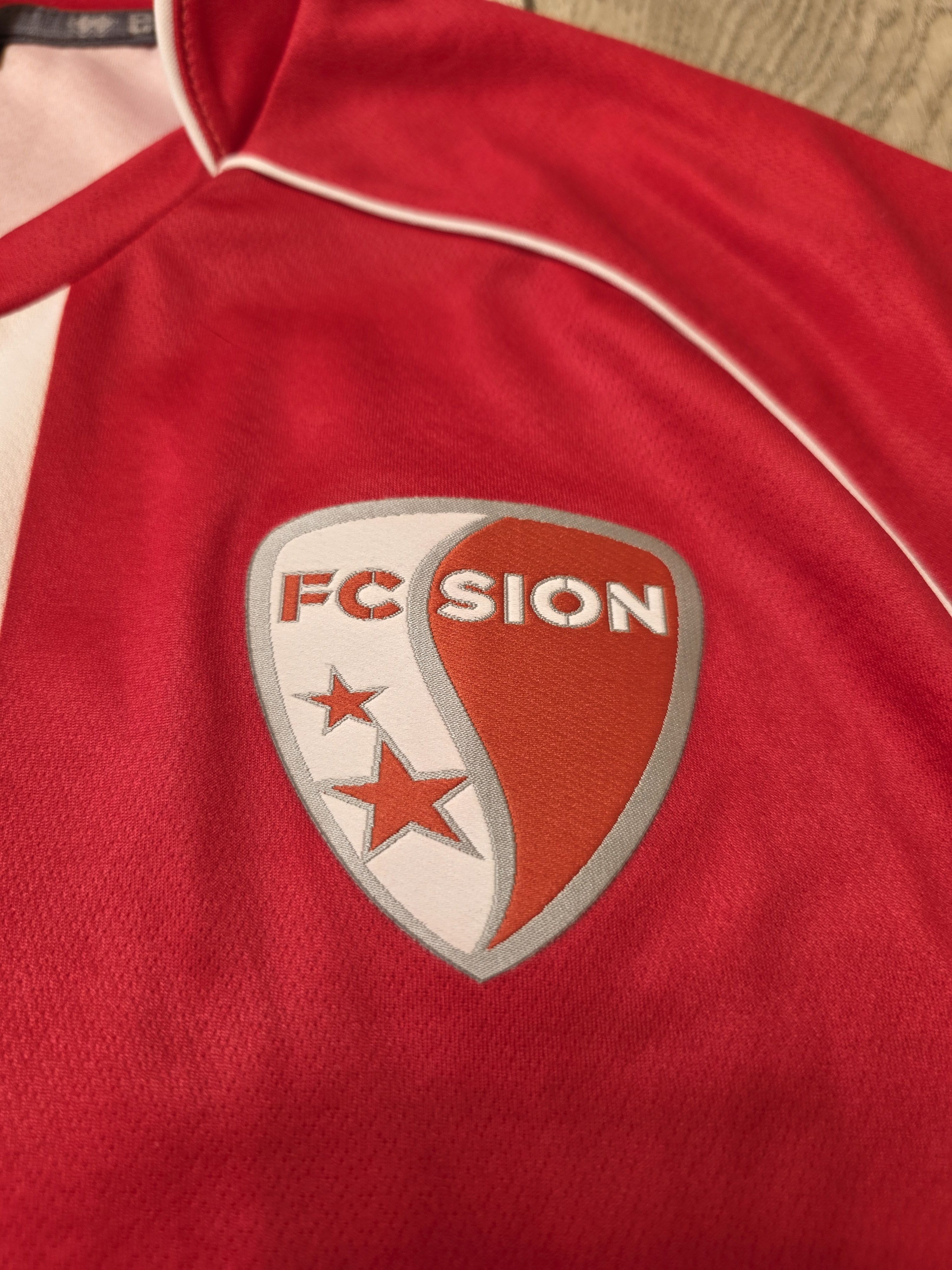 All Sport FC SION 2012 2013 AWAY FOOTBALL SHIRT SOCCER JERSEY Size US M / EU 48-50 / 2 - 4 Thumbnail