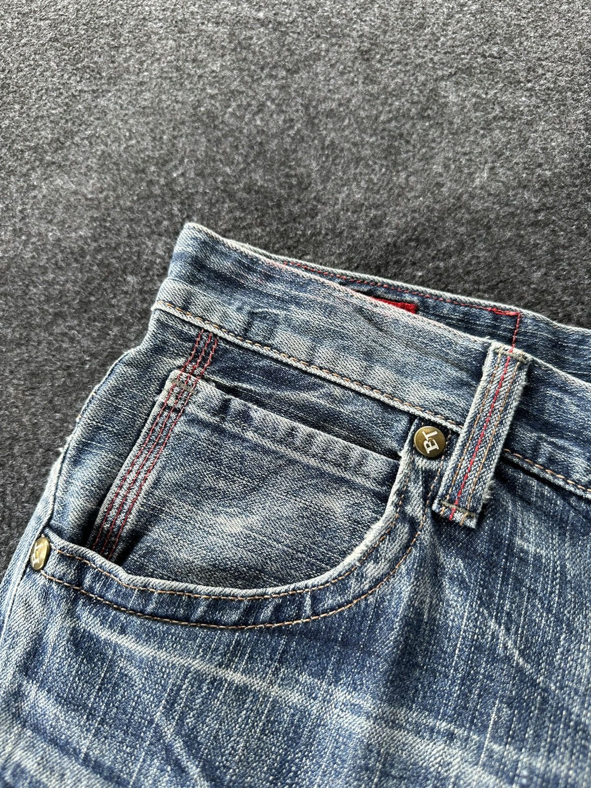 Edwin × If Six Was Nine × Japanese Brand Edwin Blue Trip Vintage Red Trademark Denim Size 30 F78 Size US 30 / EU 46 - 9 Thumbnail