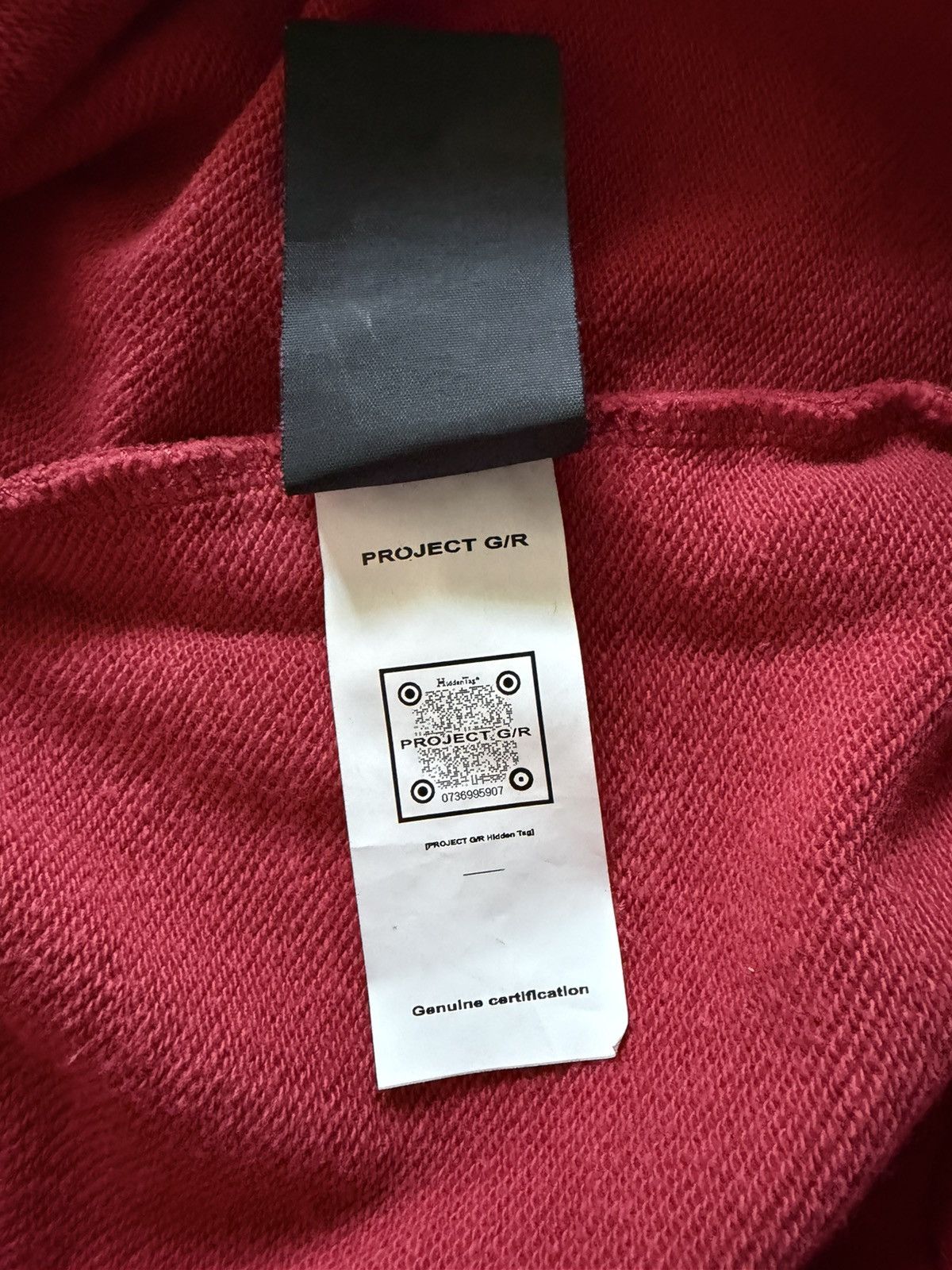 PROJECT G/R Project GR ZYGON ZIP HOODIE Red Protocol Index size 2 stk Size US M / EU 48-50 / 2 - 19 Thumbnail