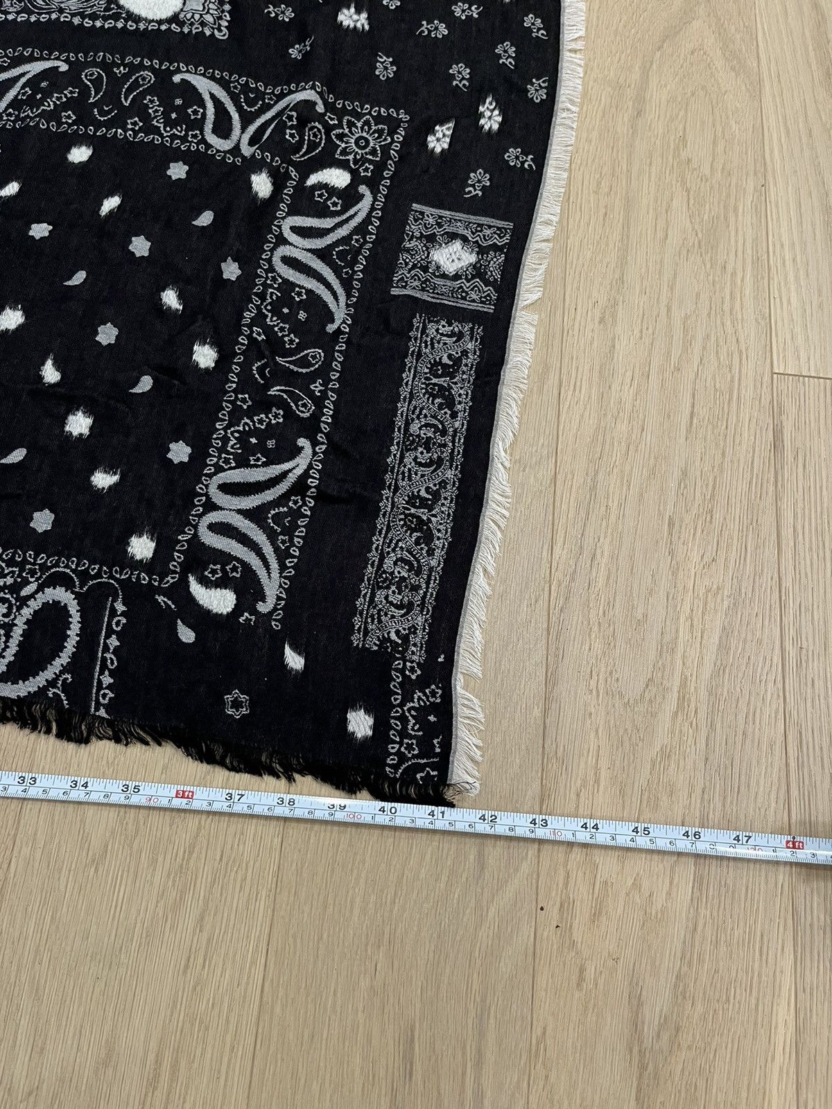 John Varvatos Double Sided Jacquard Paisley Scarf Size ONE SIZE - 18 Thumbnail