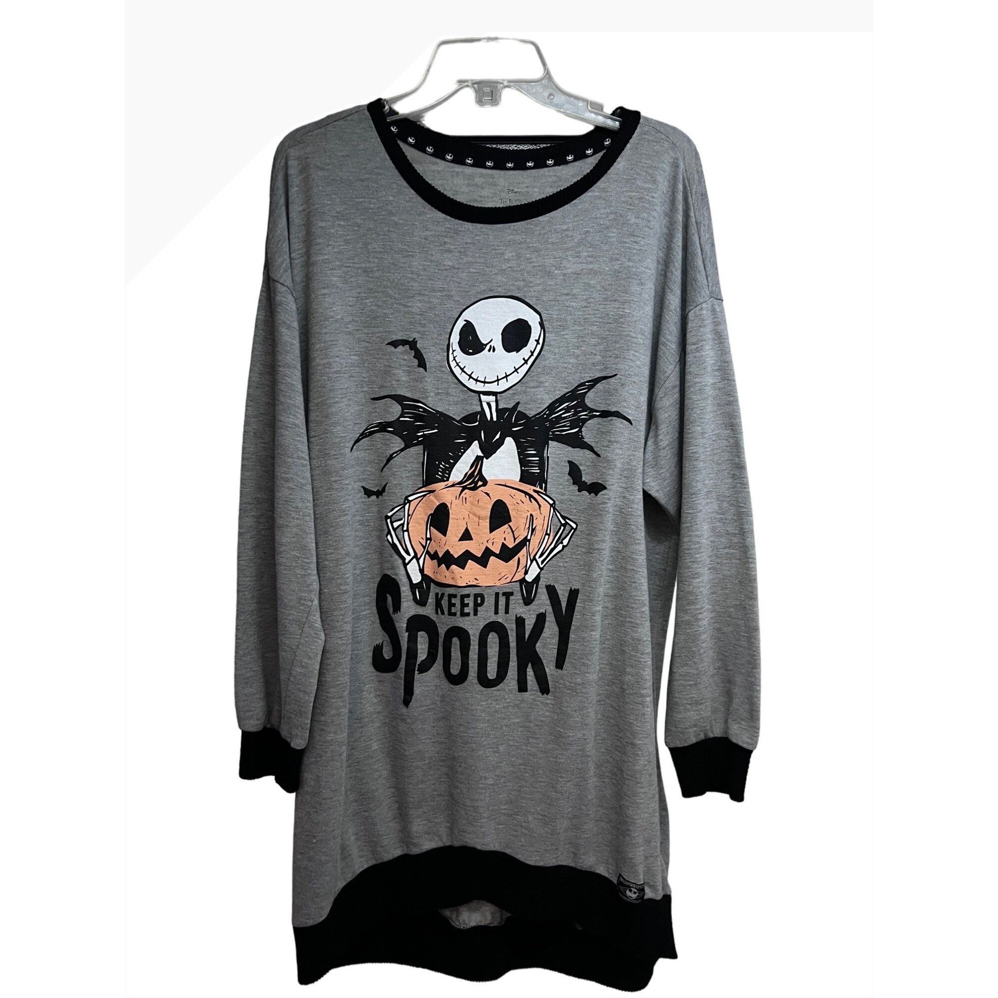 Disney Disney Nightmare Before Christmas Sleep Sweatshirt Pajama Pl Size ONE SIZE - 1 Thumbnail
