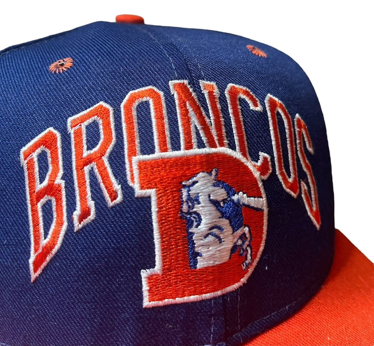 NFL × Starter × Vintage Vintage 1990’s NFL Denver Broncos Starter Wool snapback cap Size ONE SIZE - 4 Thumbnail