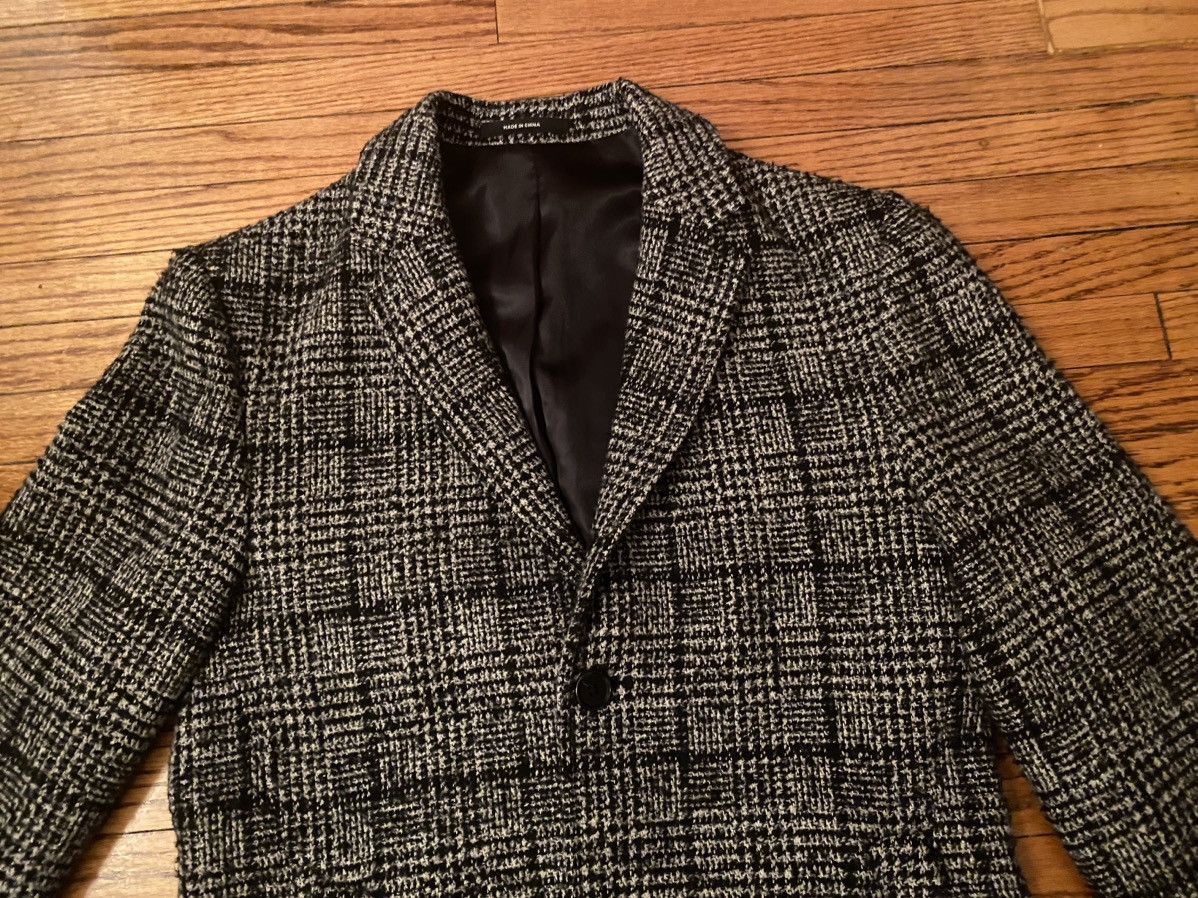 Club Monaco Textured Glen Plaid Topcoat, Size 36 Size US S / EU 44-46 / 1 - 10 Thumbnail