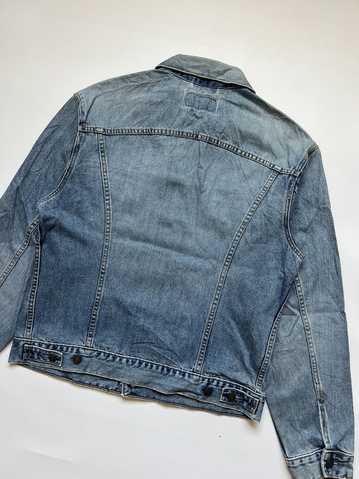 Levi's Vintage Clothing Vintage 1997 Levi's 70500 Japanese Distressed Denim Jacket Size US L / EU 52-54 / 3 - 10 Thumbnail