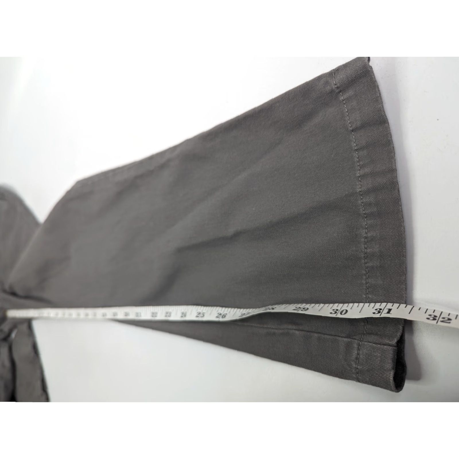 RVCA RVCA Pants City Chino Regular Size 28 Gray Cotton 5-Pocket Straight Inseam 31 Men Vintage No Size US 28 / EU 44 - 6 Thumbnail