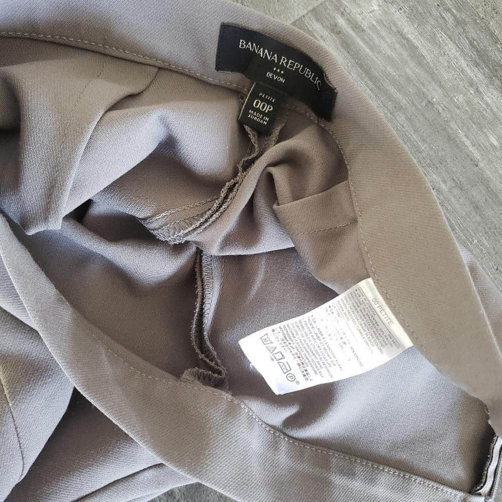 Banana Republic Grey Banana Republic Devin Dress Pant Size 24" / US 00 / IT 34 - 3 Thumbnail