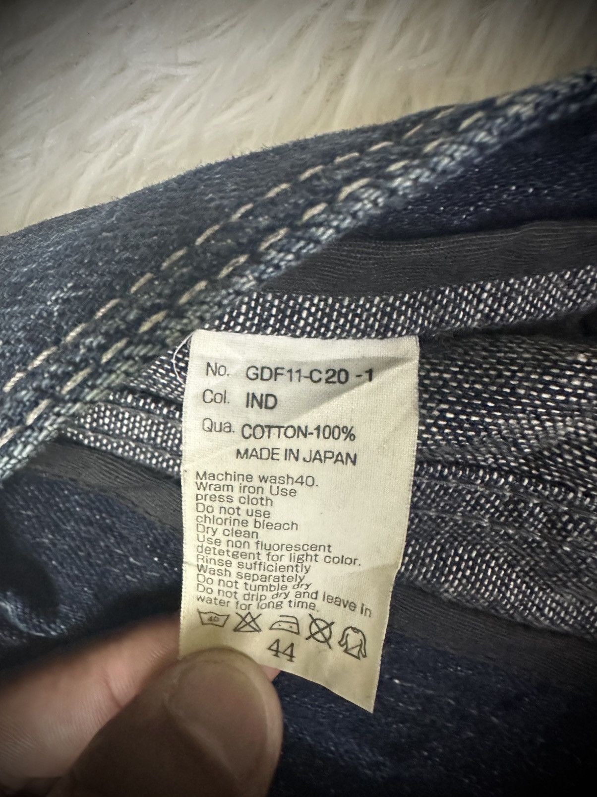 If Six Was Nine rare 2000s japanese brand gostar de fuga superflare jeans Size US 31 - 7 Thumbnail