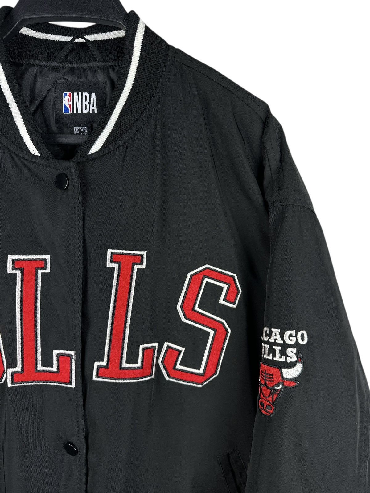 Chicago Bulls NBA Bomber Jacket Big Logo