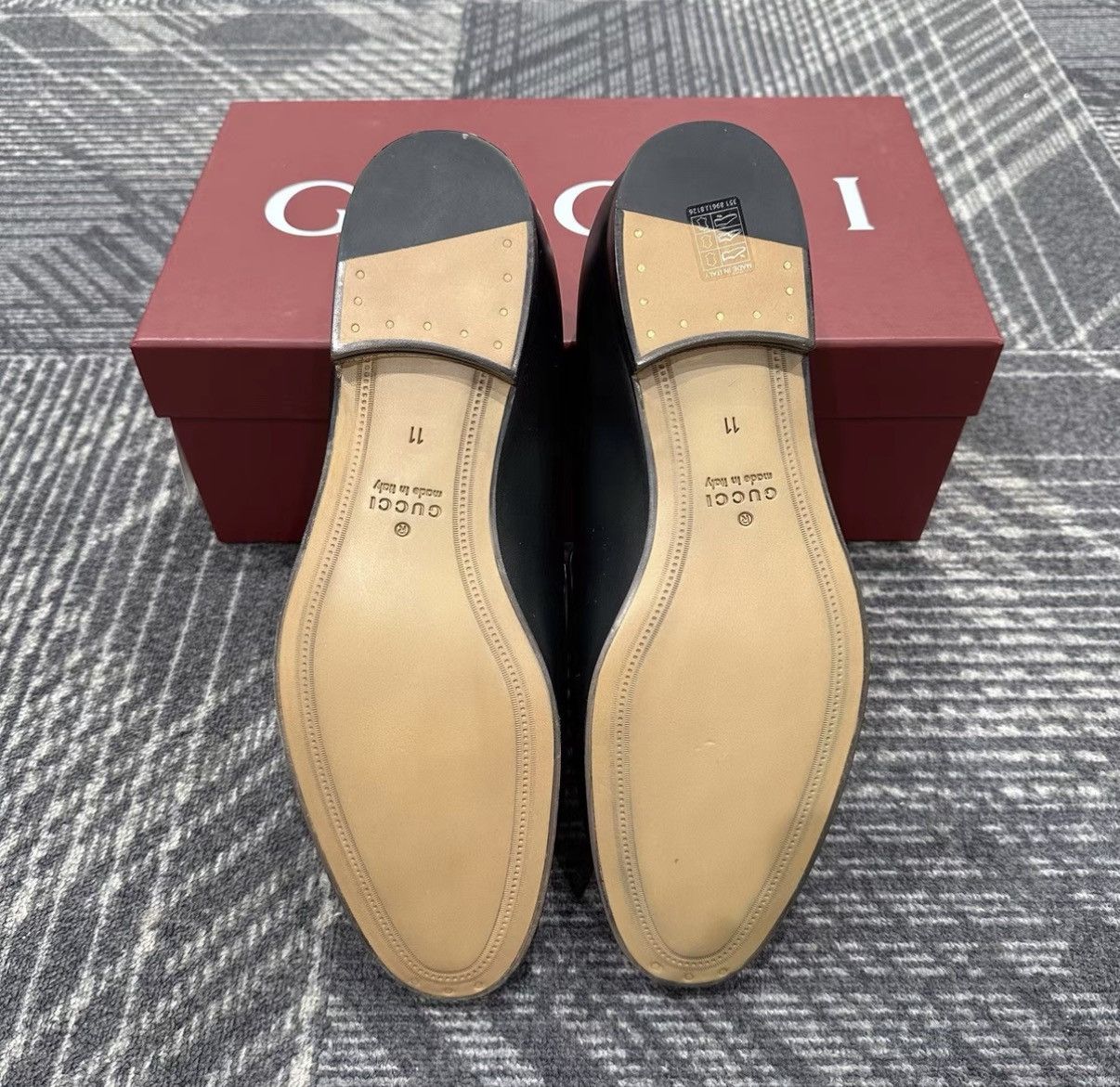 Gucci Gucci Horsebit Leather Loafers J42 Size US 11 / EU 44 - 6 Thumbnail
