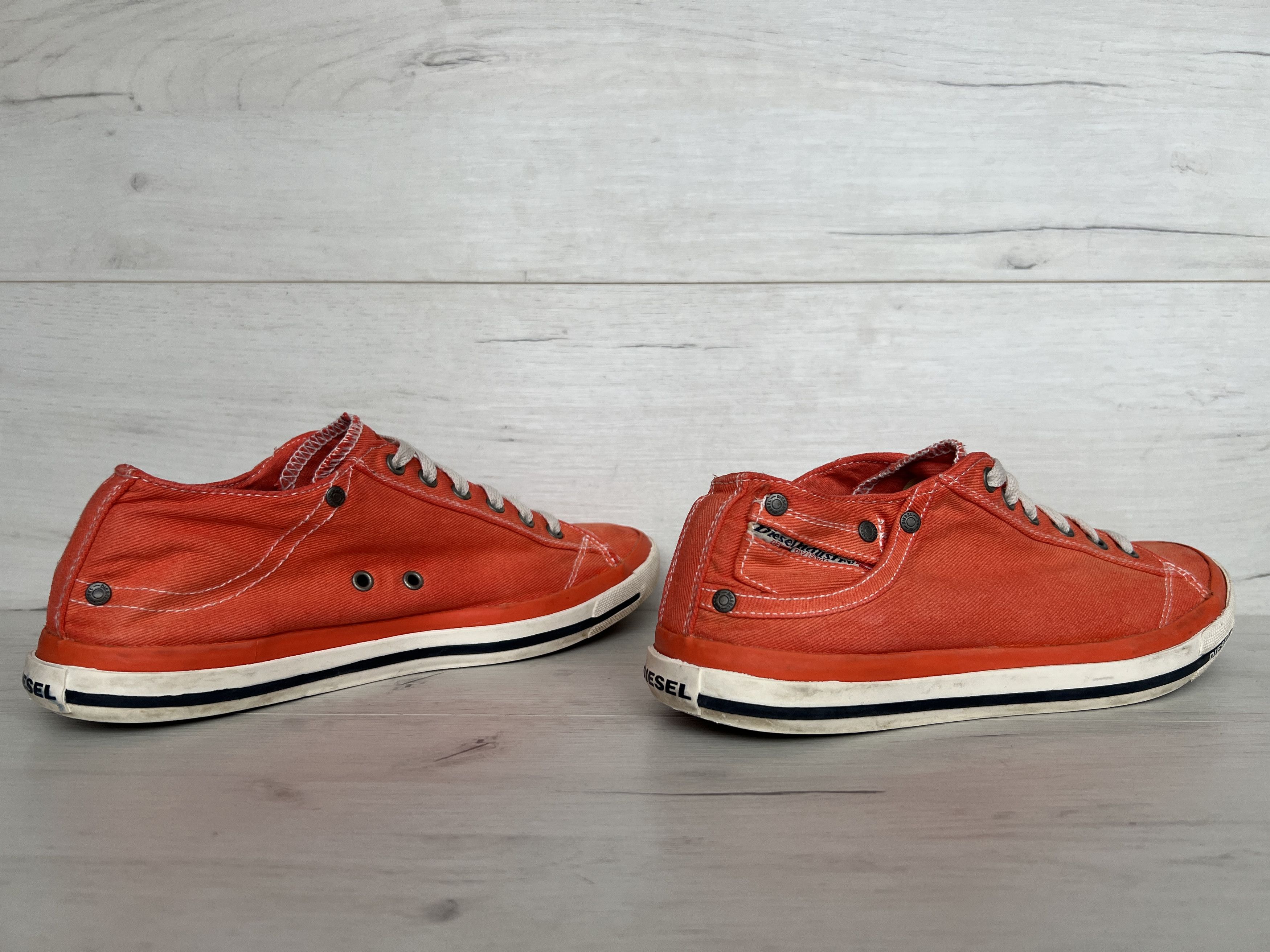Diesel RARE! DIESEL EXPOSURE LOW DENIM DIVISION FASHION SHOES Size US 10 / EU 43 - 2 Thumbnail