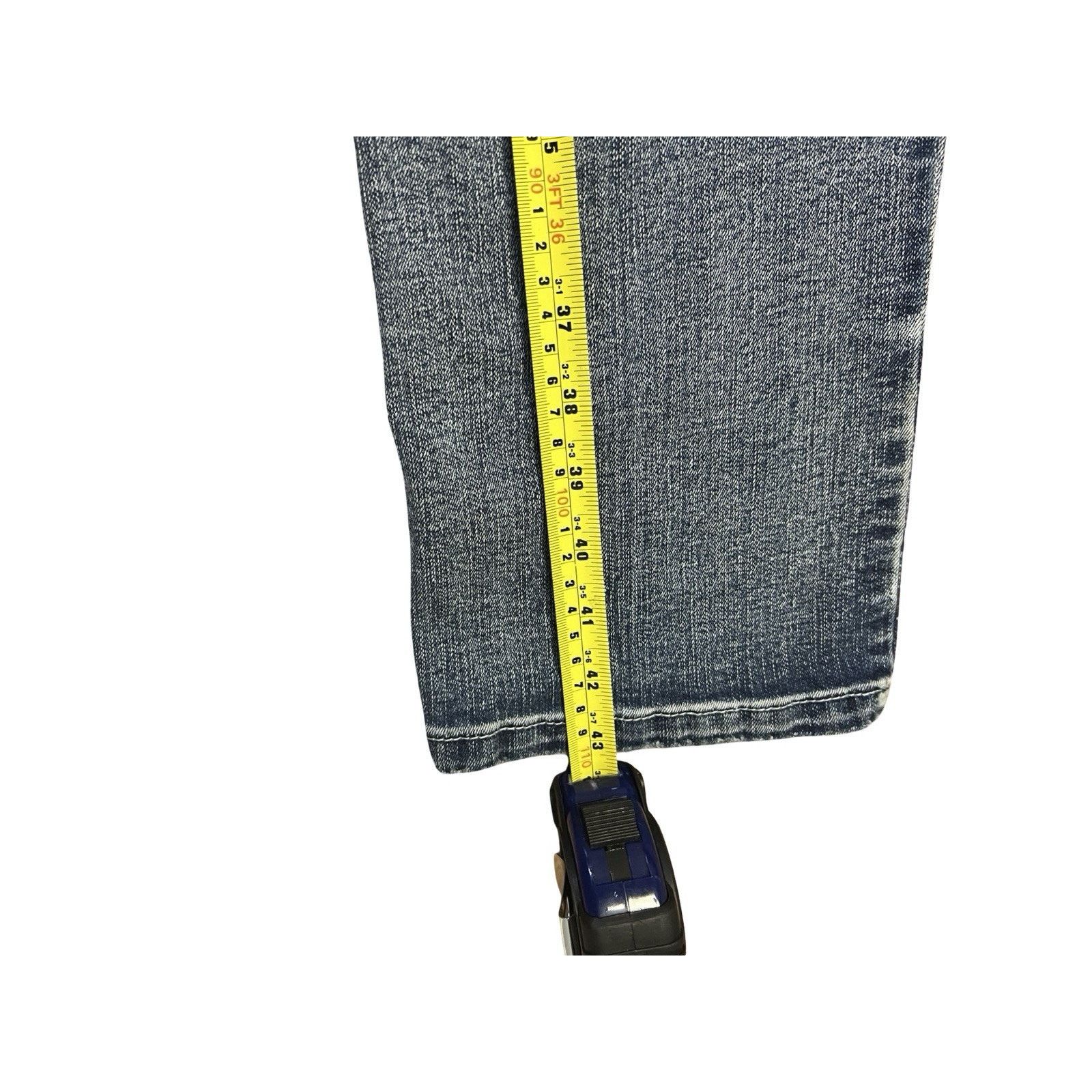 Other Blind Trust Men’s Straight Leg Jeans Dark Wash Denim 40x32 Size US 40 / EU 56 - 6 Thumbnail