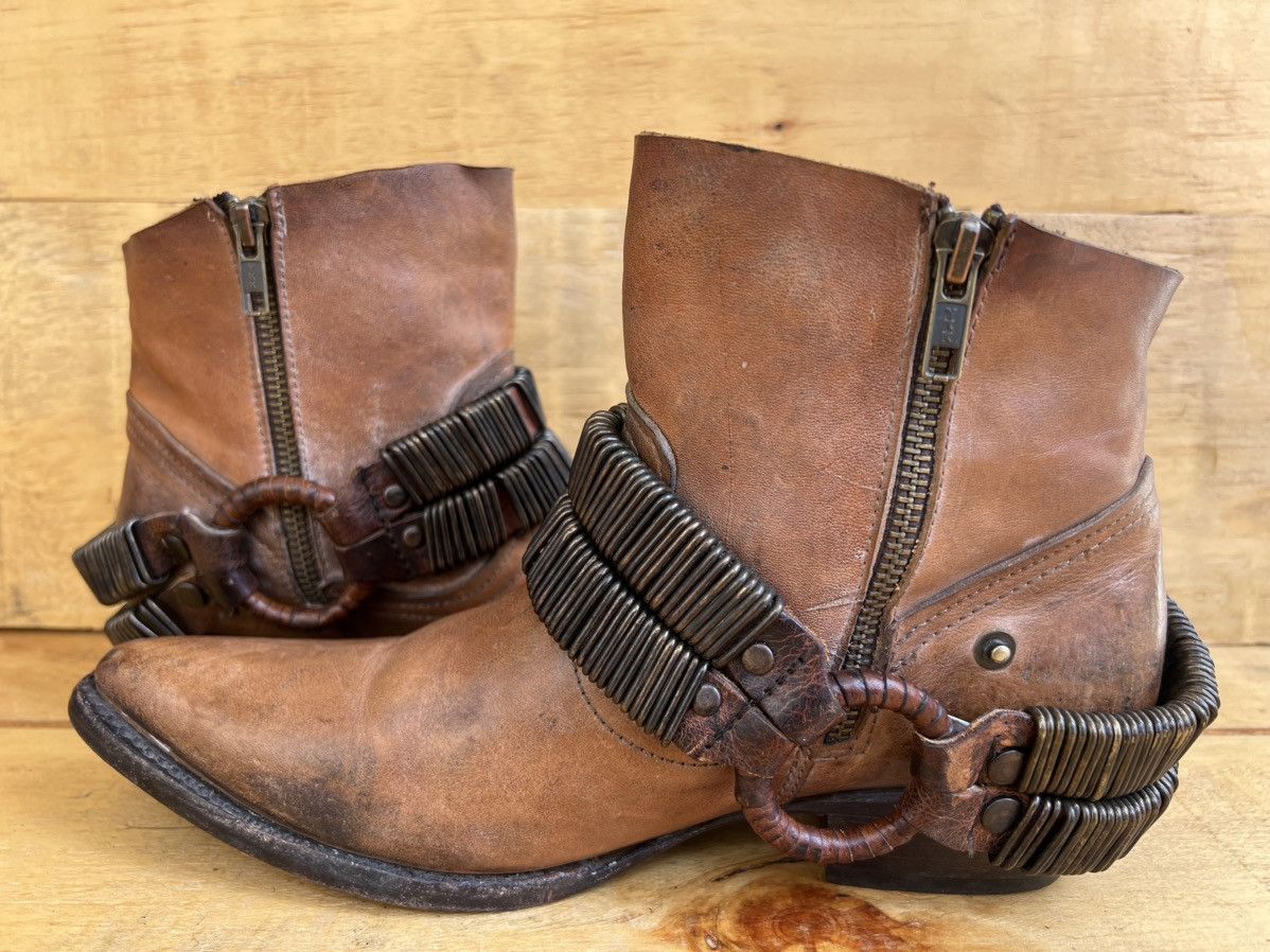 FREEBIRD Freebird by Steven Brown size 8 Brass Hardware Ankle Boot Size US 8 / IT 38 - 7 Thumbnail