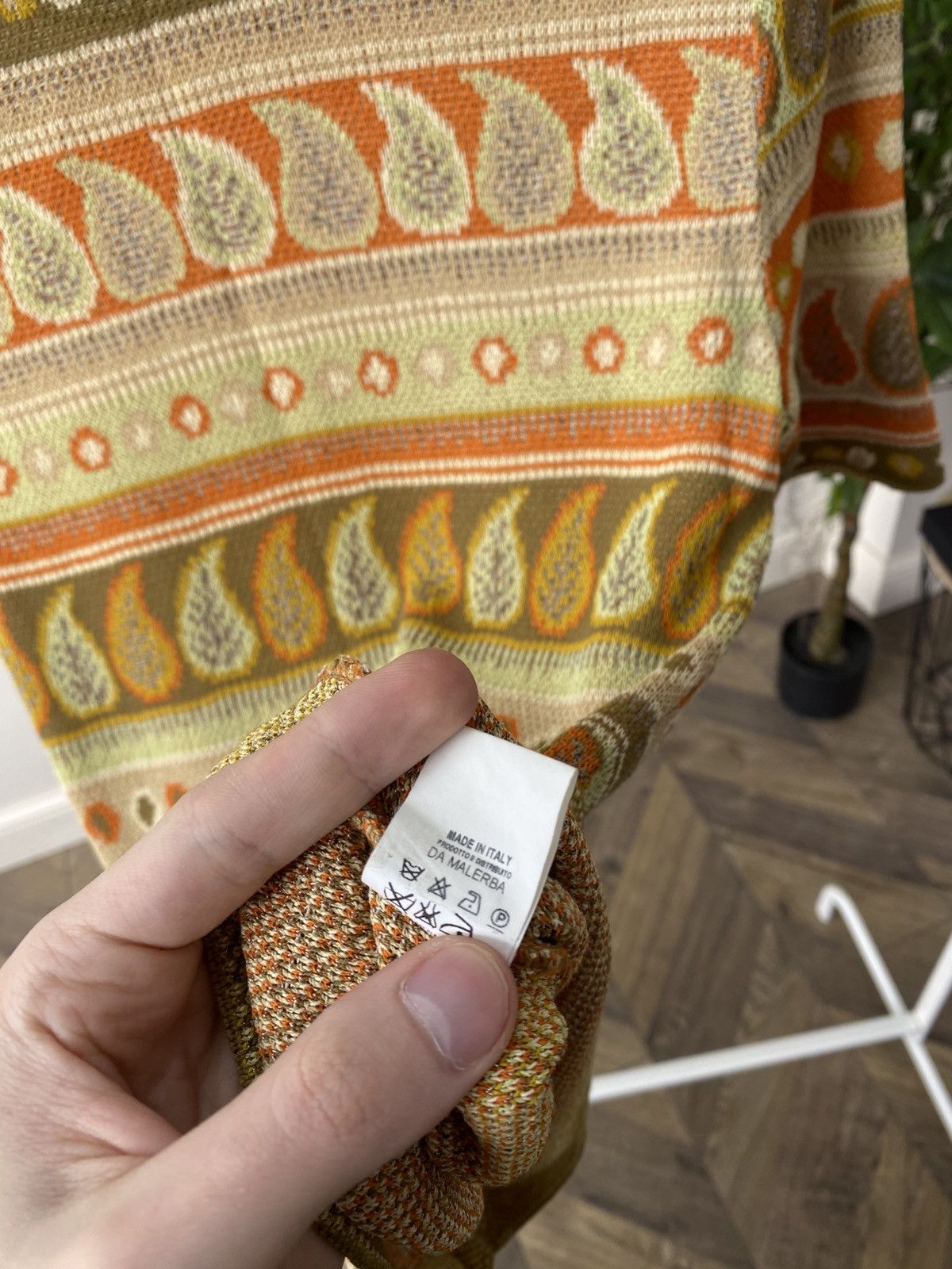 Designer × Missoni × Vintage Vintage Missoni Sport Women’s knitted Top Size L / US 10 / IT 46 - 9 Thumbnail