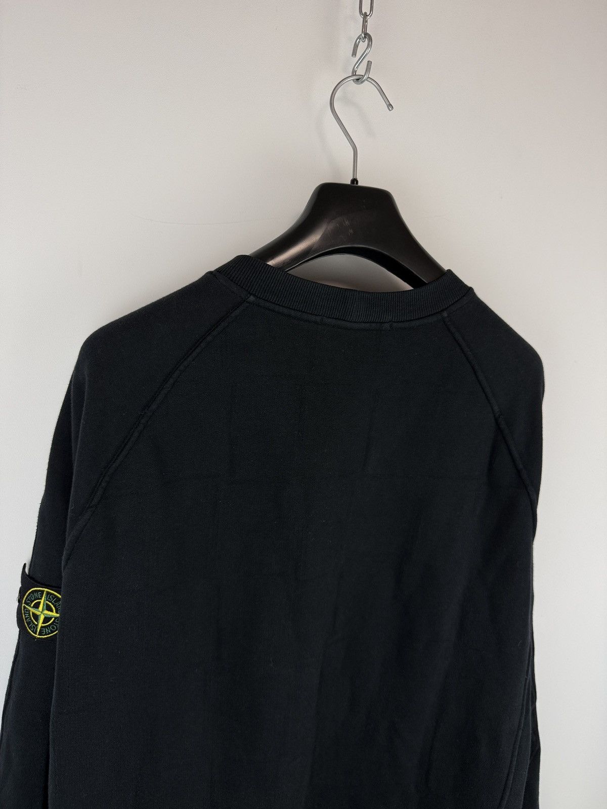 Stone Island Black Stone Island crewneck sweatshirt Size US XXL / EU 58 / 5 - 8 Thumbnail