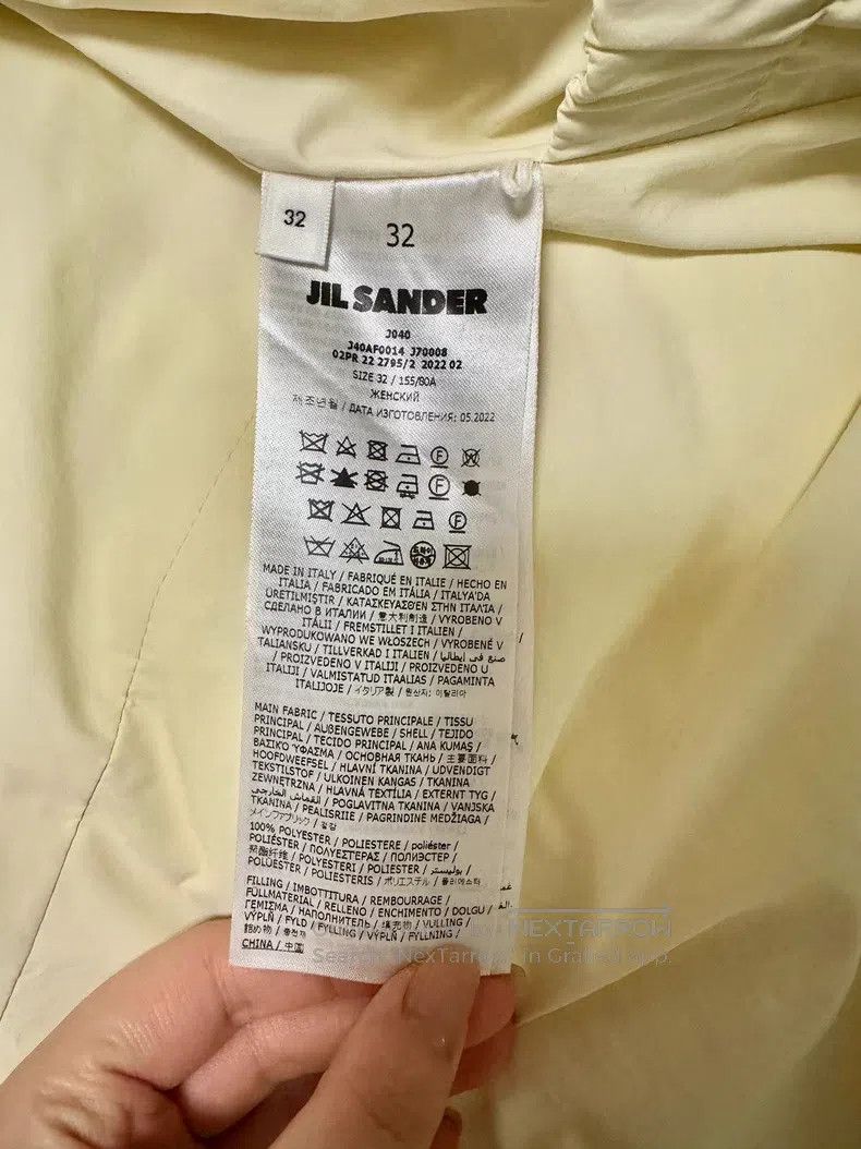 Other Jil Sander size 32 Classic hooded bread down jacket Size M / US 6-8 / IT 42-44 - 3 Thumbnail